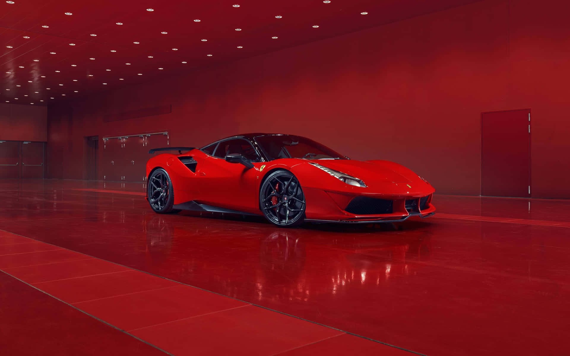 Accelerail Motore Con Una Elegante Ferrari In 4k