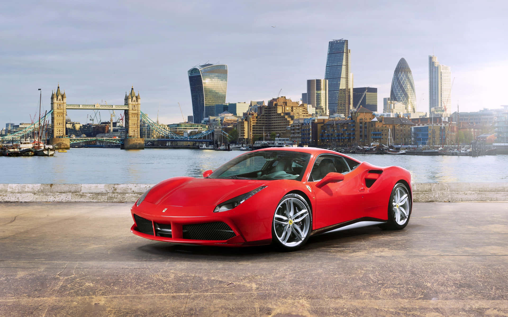 The sleek, stylish Ferrari - a four-wheel dream machine