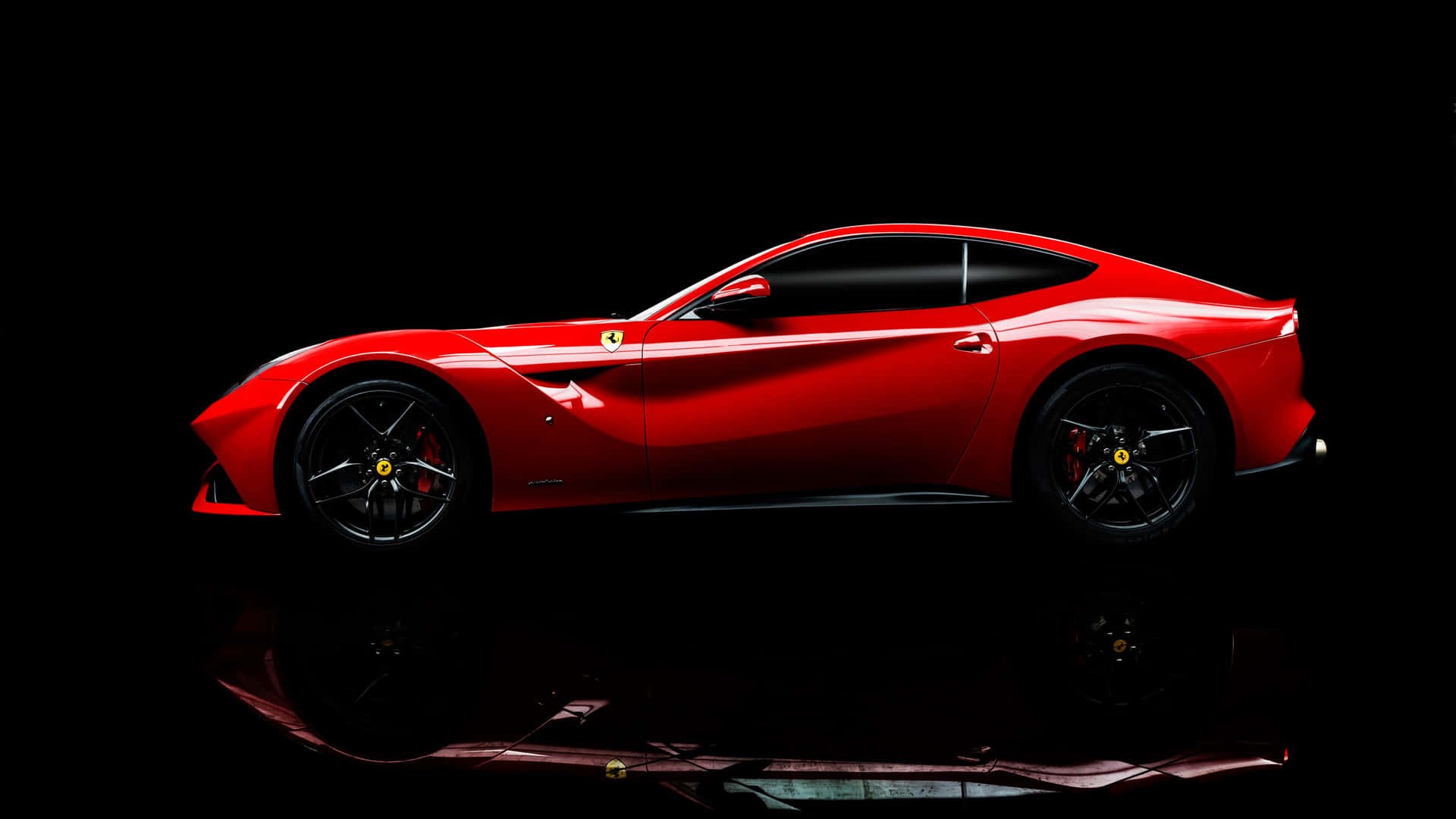 Preparatiper Un'emozionante Avventura Su Questa Ferrari.