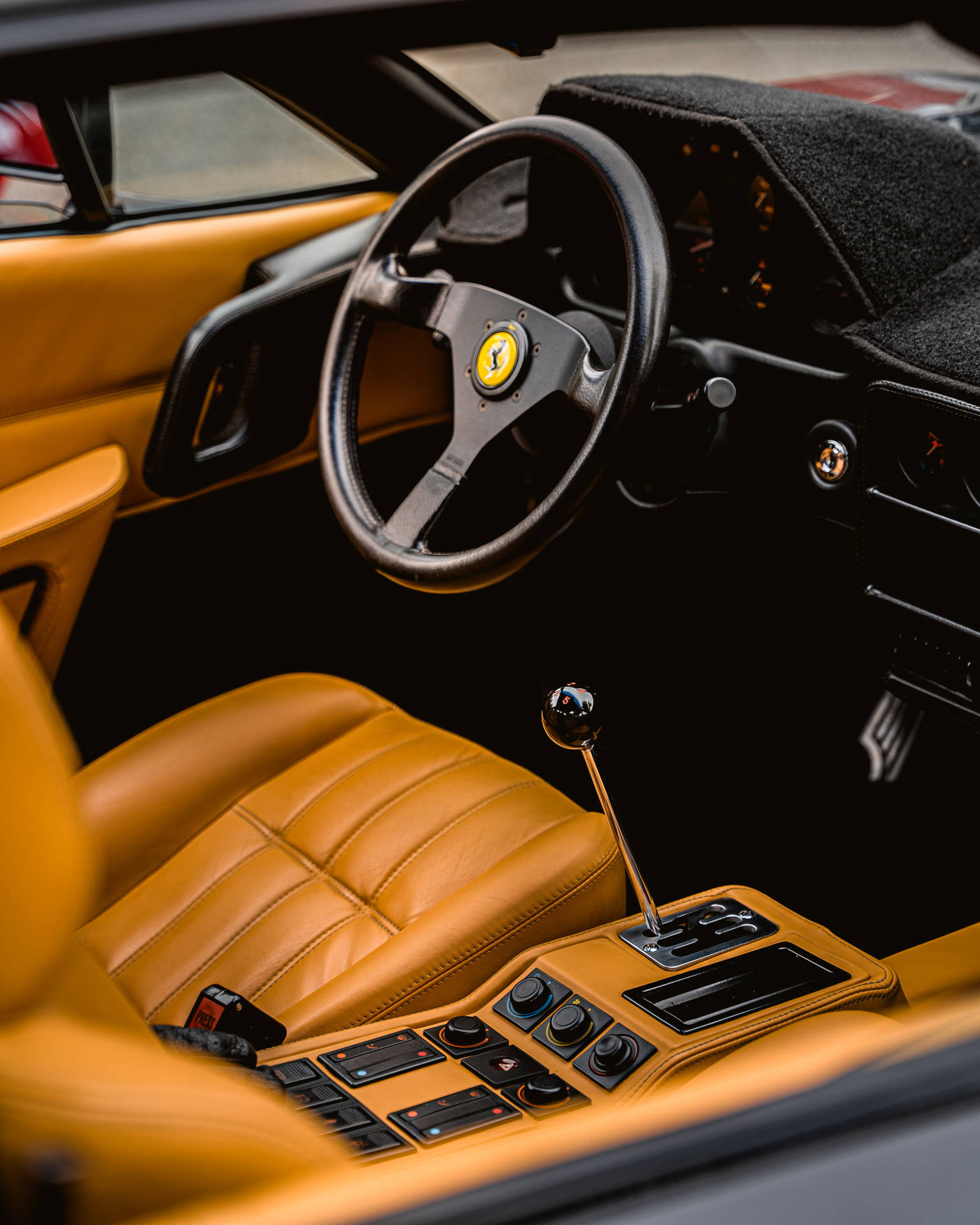 4k Ferrari Enzo Interior Wallpaper
