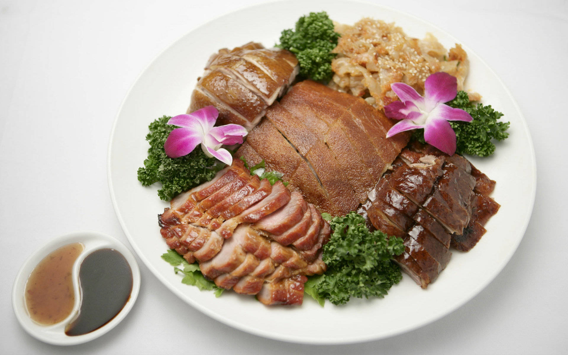 4k Food Braised Pork Slices Wallpaper