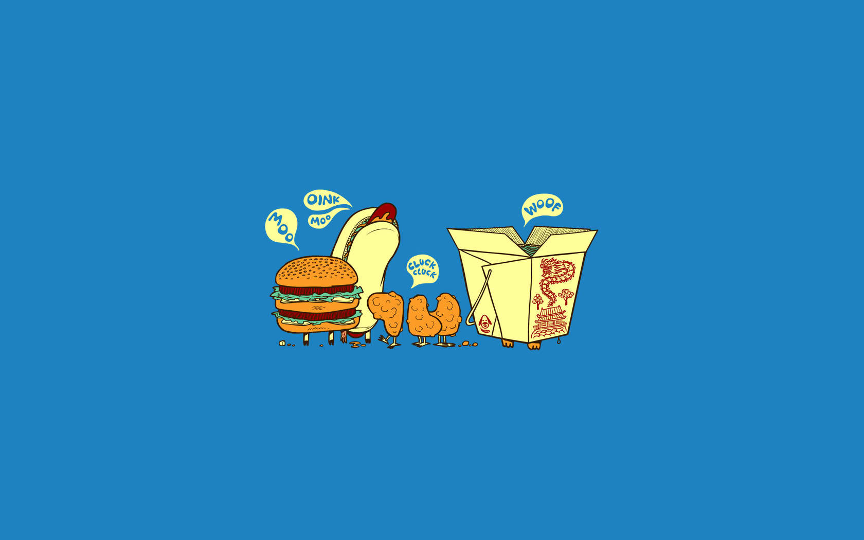 4k Food Famous Fast Food Items Wallpaper