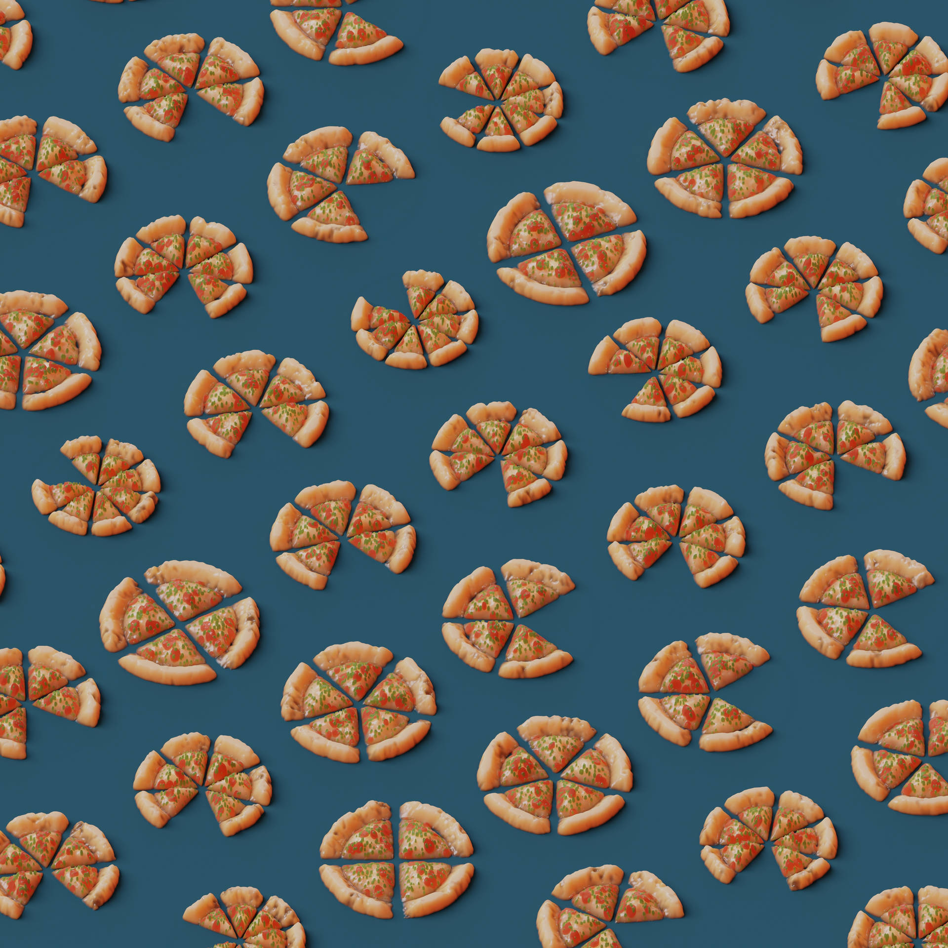 4k Food Pizza Slices Wallpaper