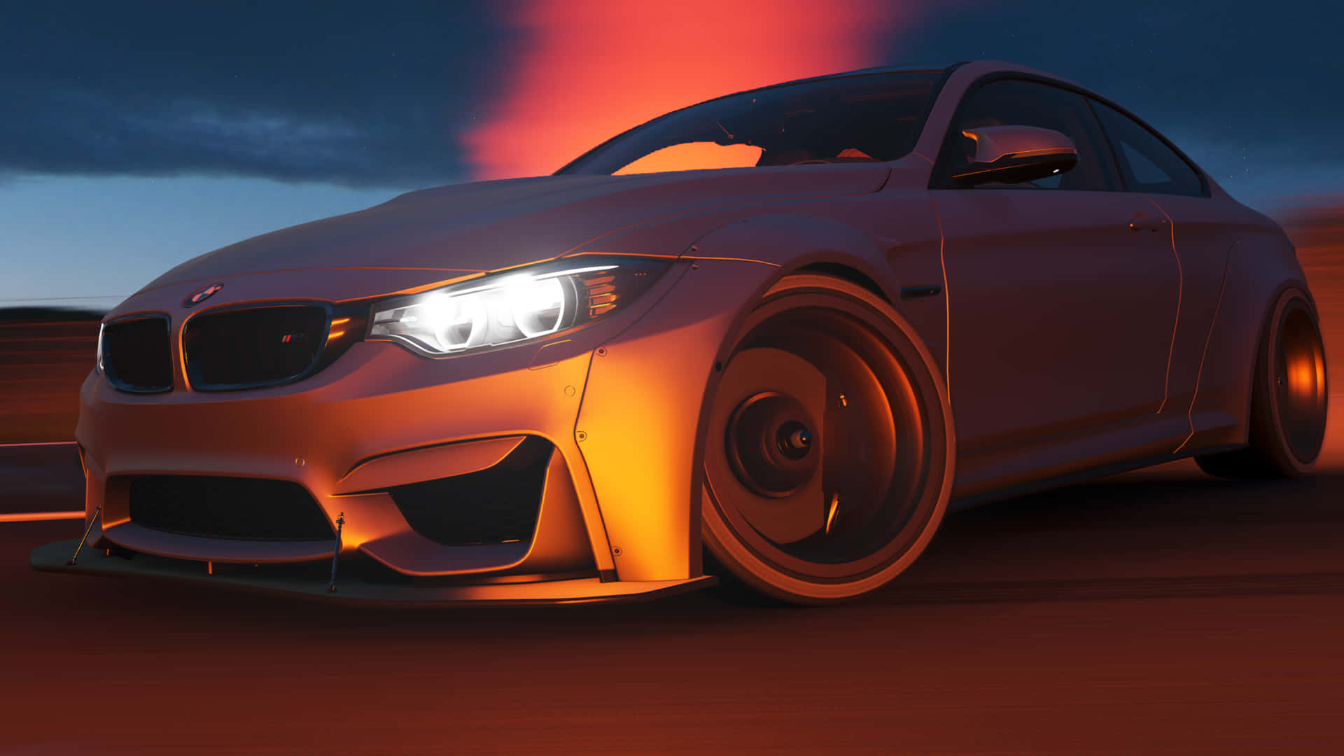 4k Forza Horizon 4 Background Grey 2016 BMW M4 GTS Wallpaper