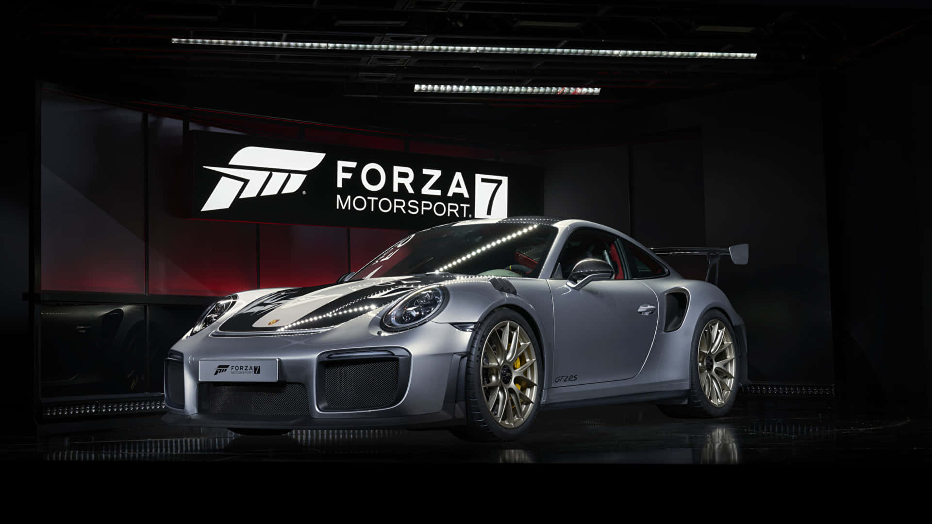 Tävlatill Mållinjen Med 4k Forza Motorsport 7