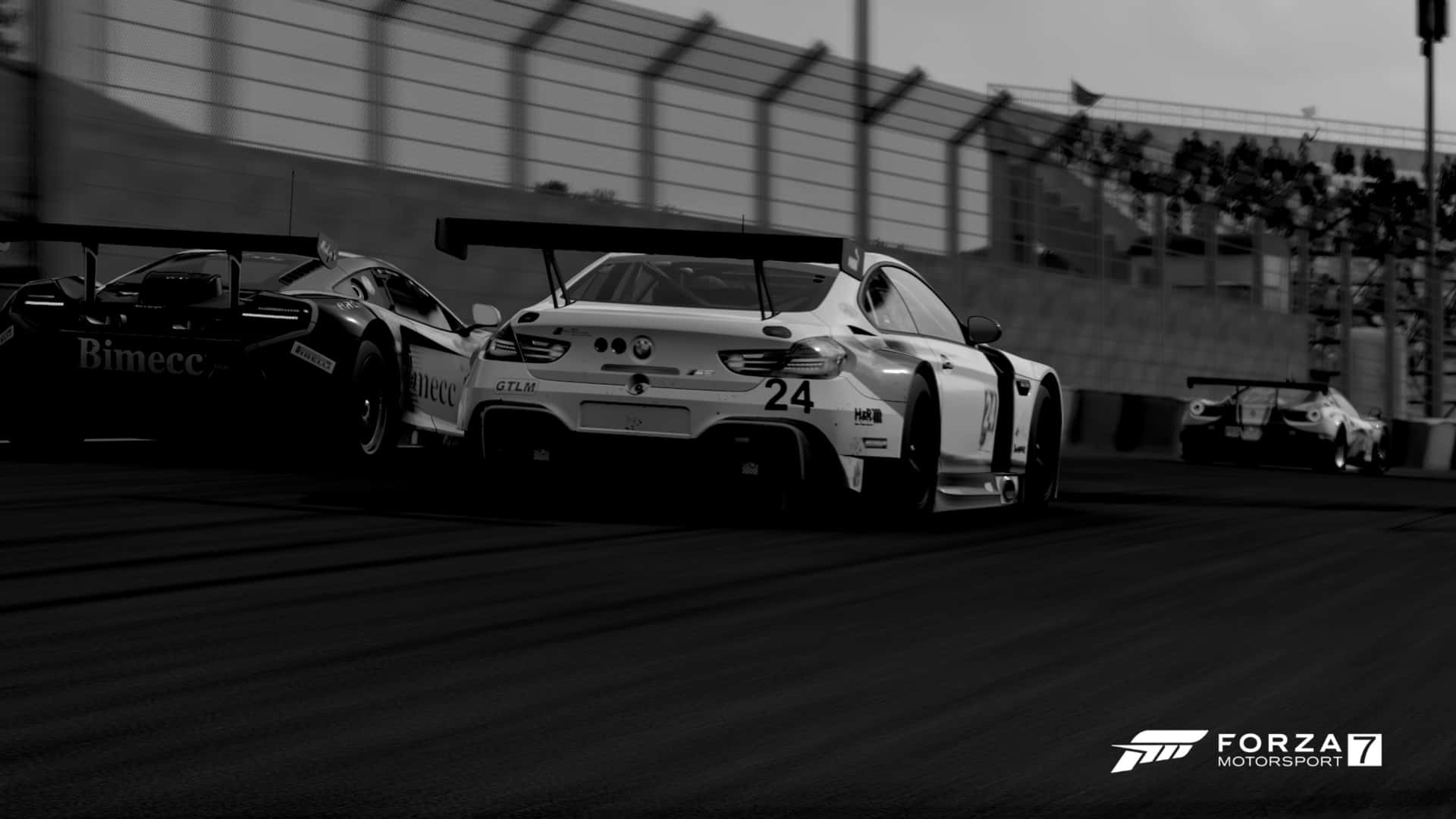4k Forza Motorsport 7 Racing Bmw M6 Gt3 Background
