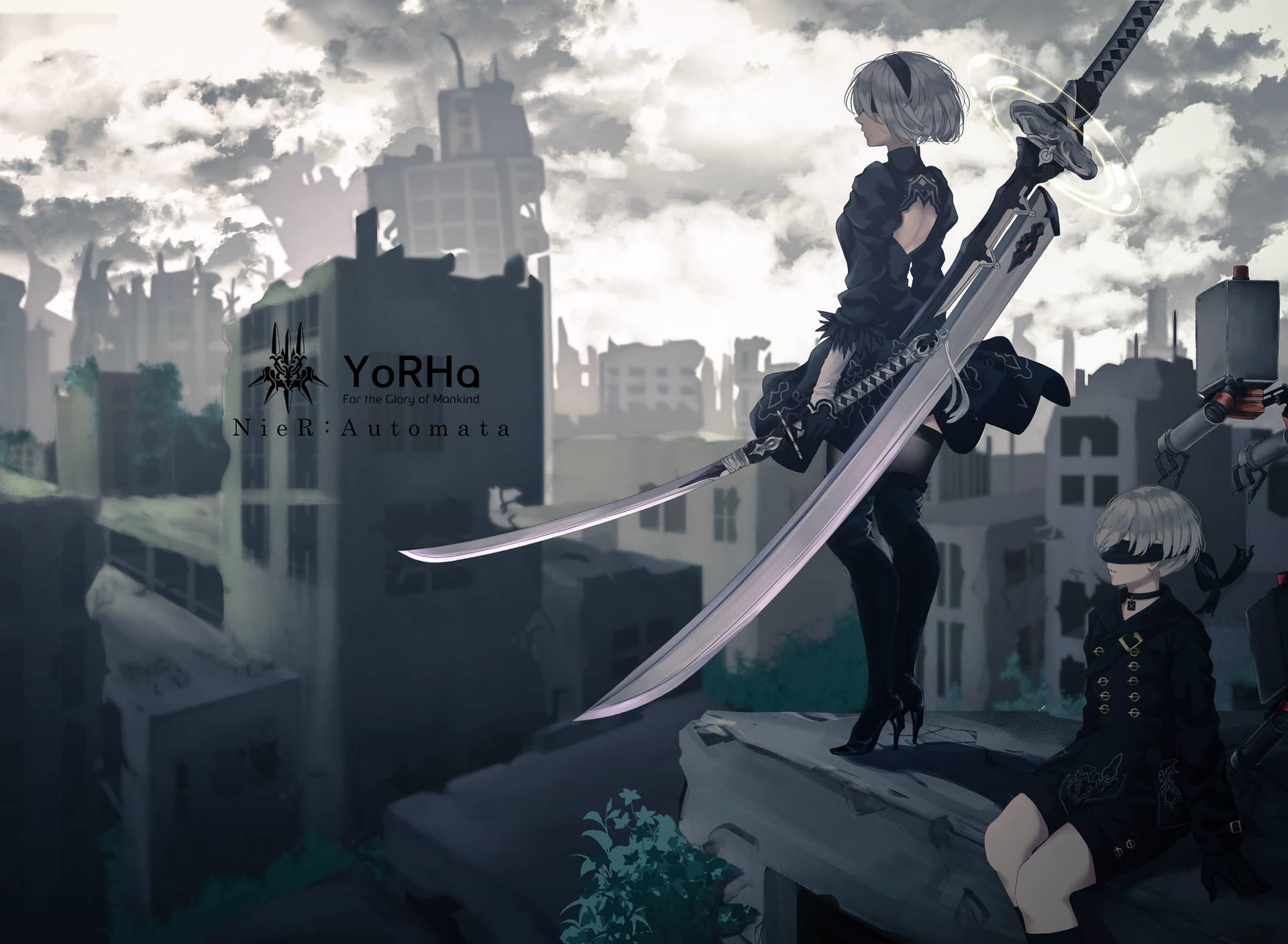 4k Gaming Phone Nier: Automata 2b Picture