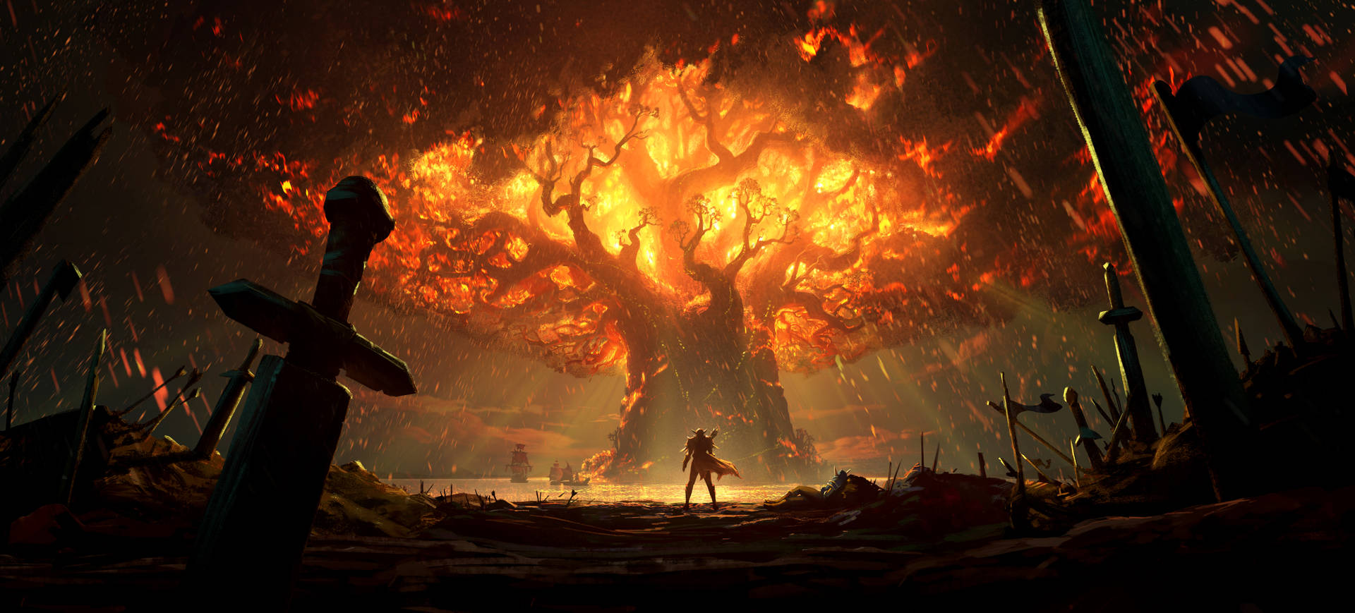 4k Gaming Phone Teldrassil World Of Warcraft Picture