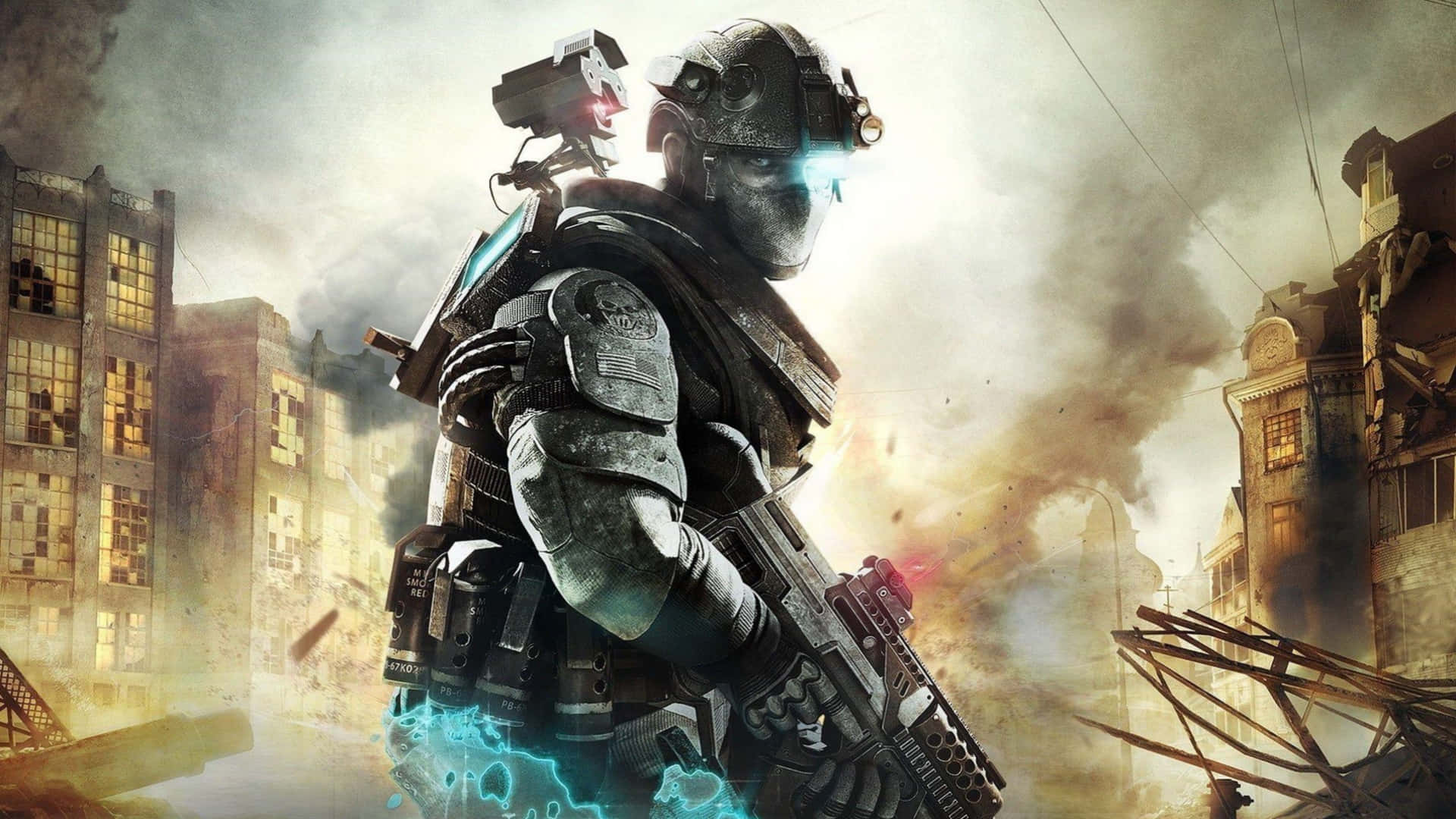 4K Ghost Recon fremtidige soldat poster billeder bærbar baggrundsbillede Wallpaper