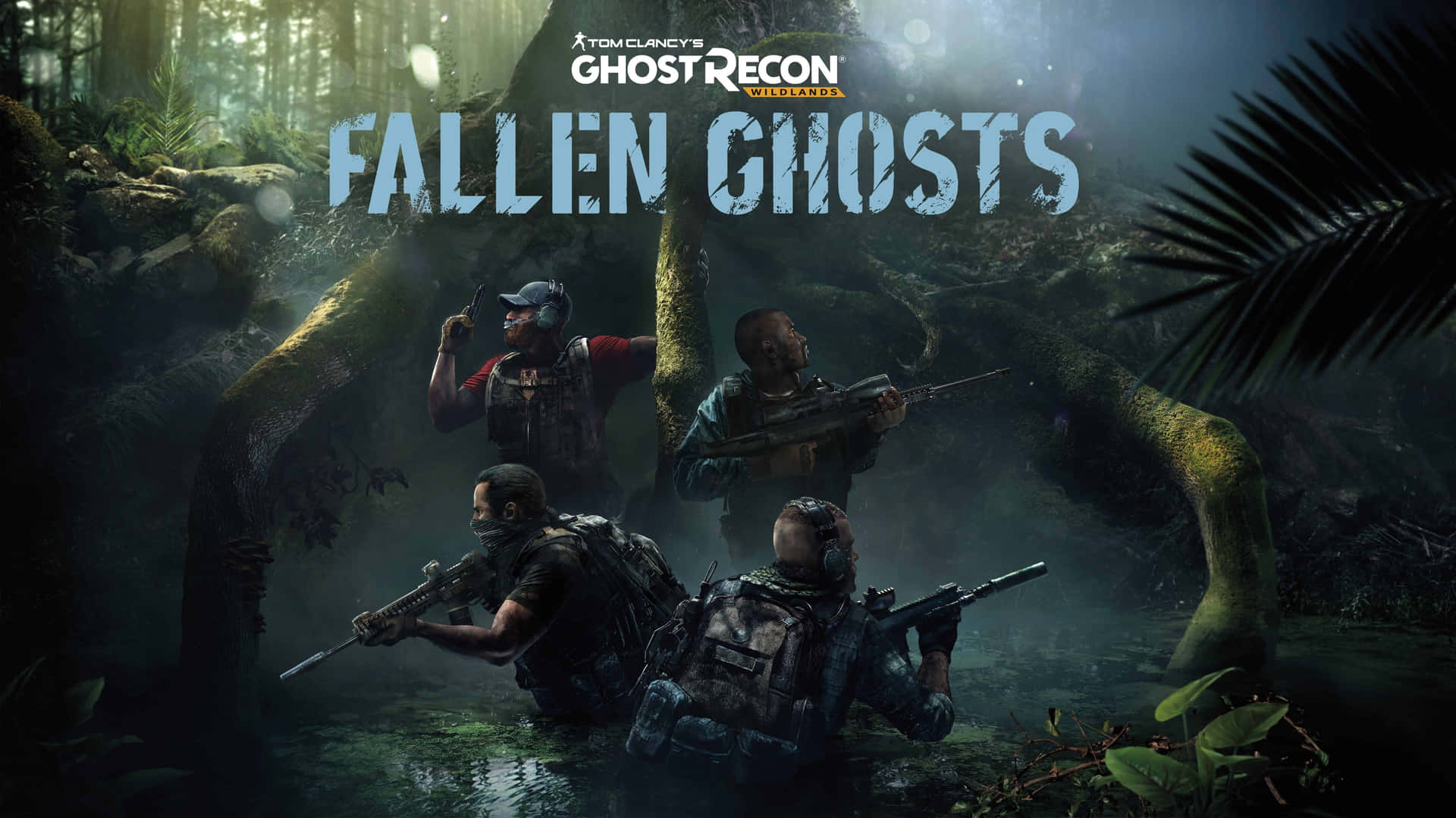Immaginidi Poster Di Ghost Recon Fallen Ghosts In 4k Con Soldati Sfondo