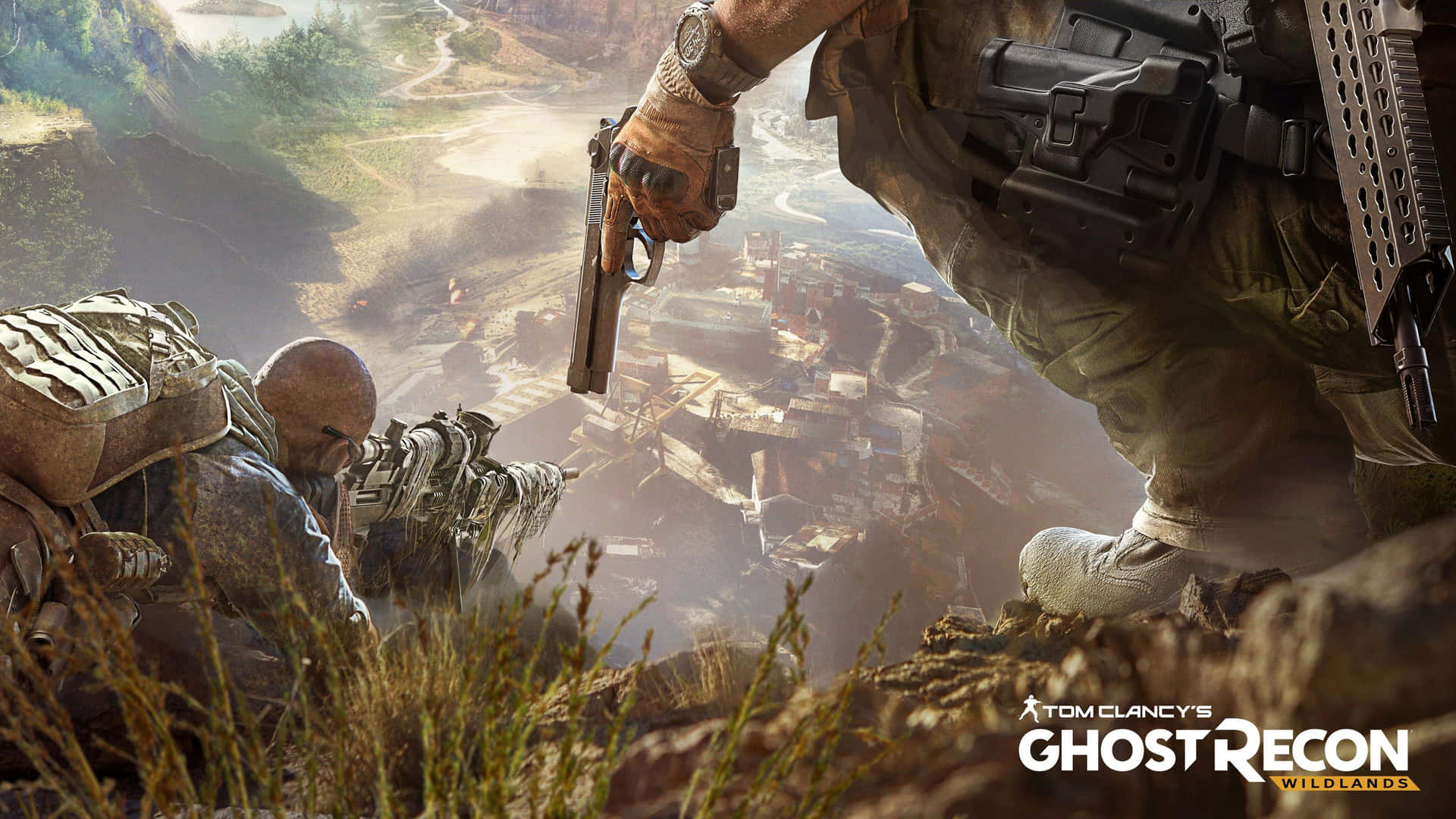 Imágenesde Ghost Recon Tom Clancy's Wildlands Apuntando Con Armas En 4k. Fondo de pantalla