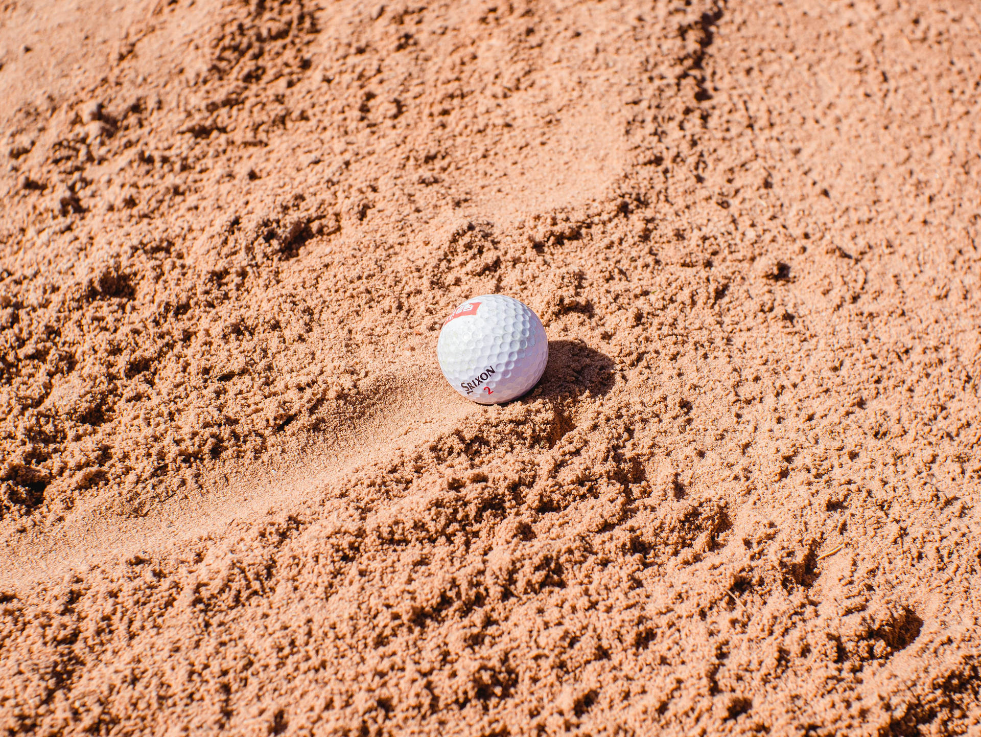 4k Golf On Sand Wallpaper