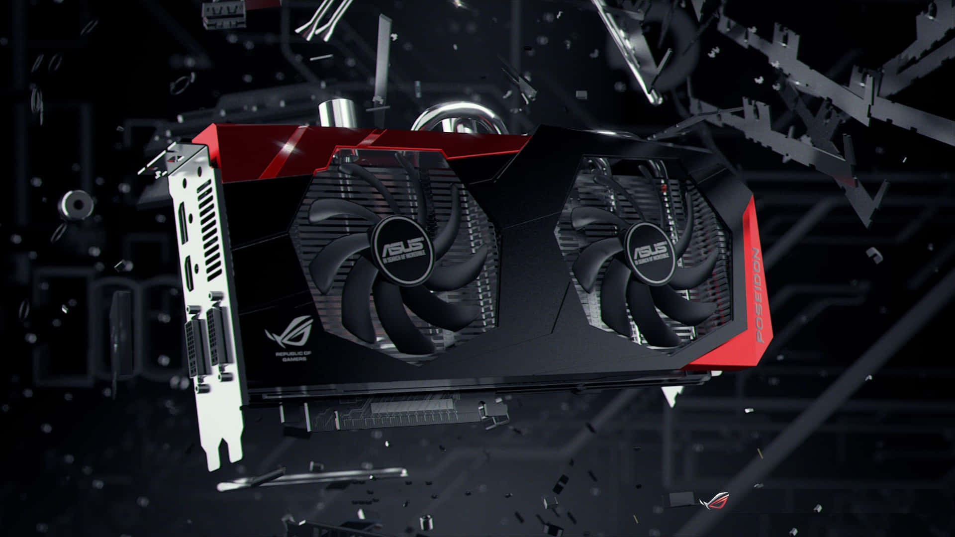Stunning 4K Graphics Card depicting its power and performance Wallpaper