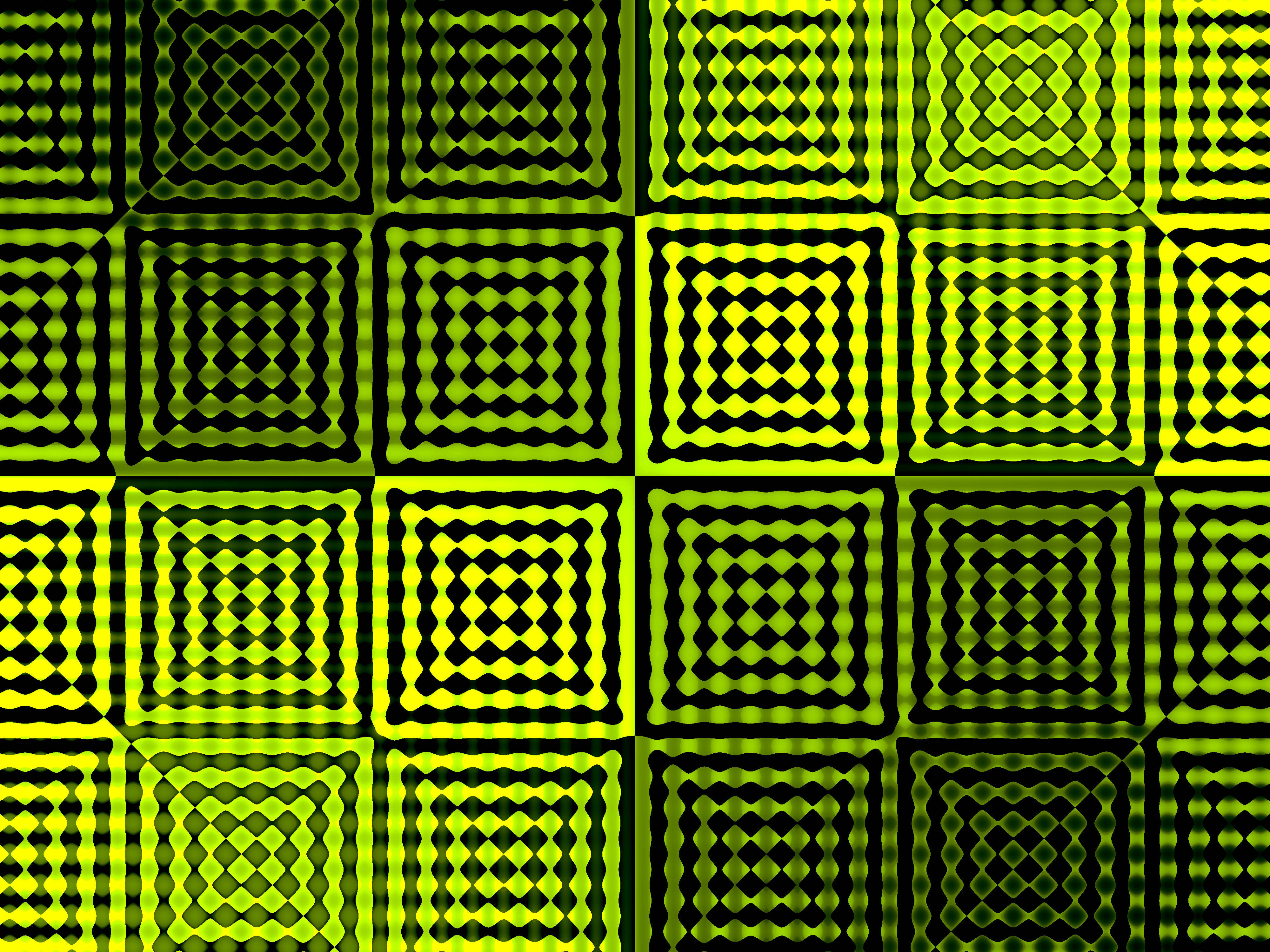 4k Green Geometric Abstract Wallpaper