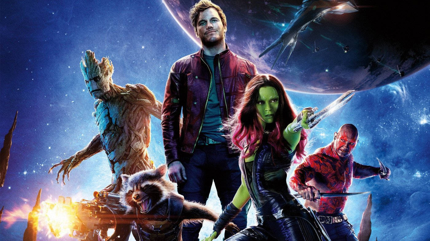 Kald alle helte - Guardians of the Galaxy genforenes. Wallpaper