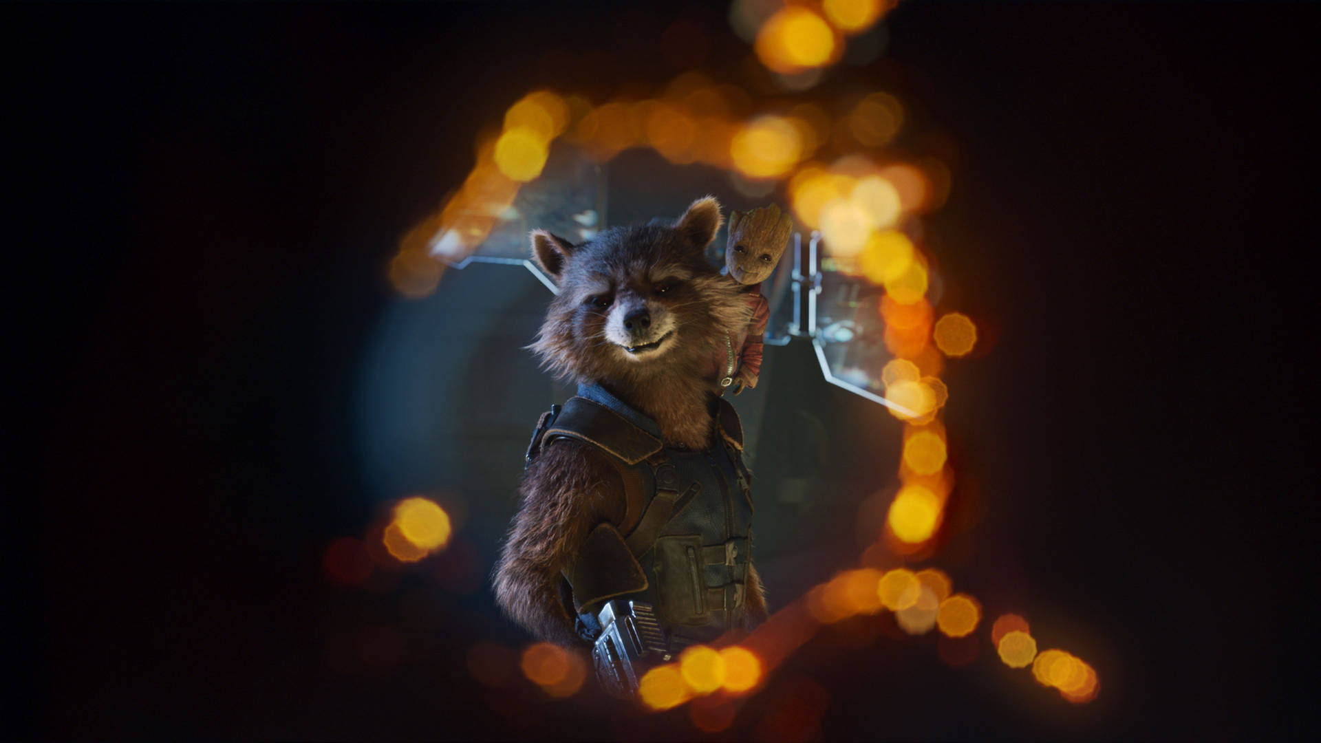 Se det awesome Guardians of the Galaxy i 4K! Wallpaper