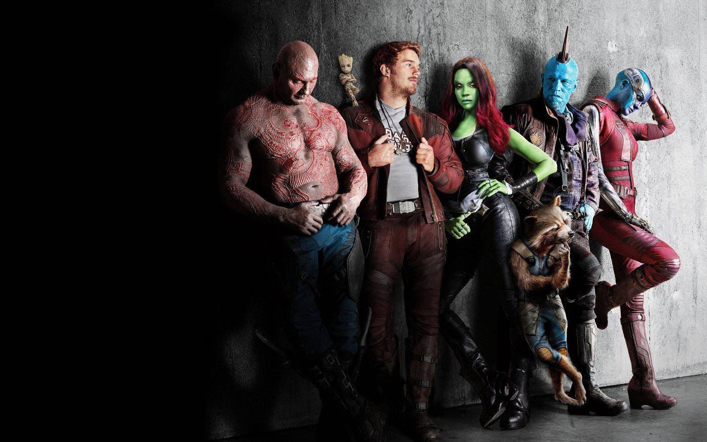 The Guardians Of The Galaxy Assemble for An Epic Adventure Wallpaper