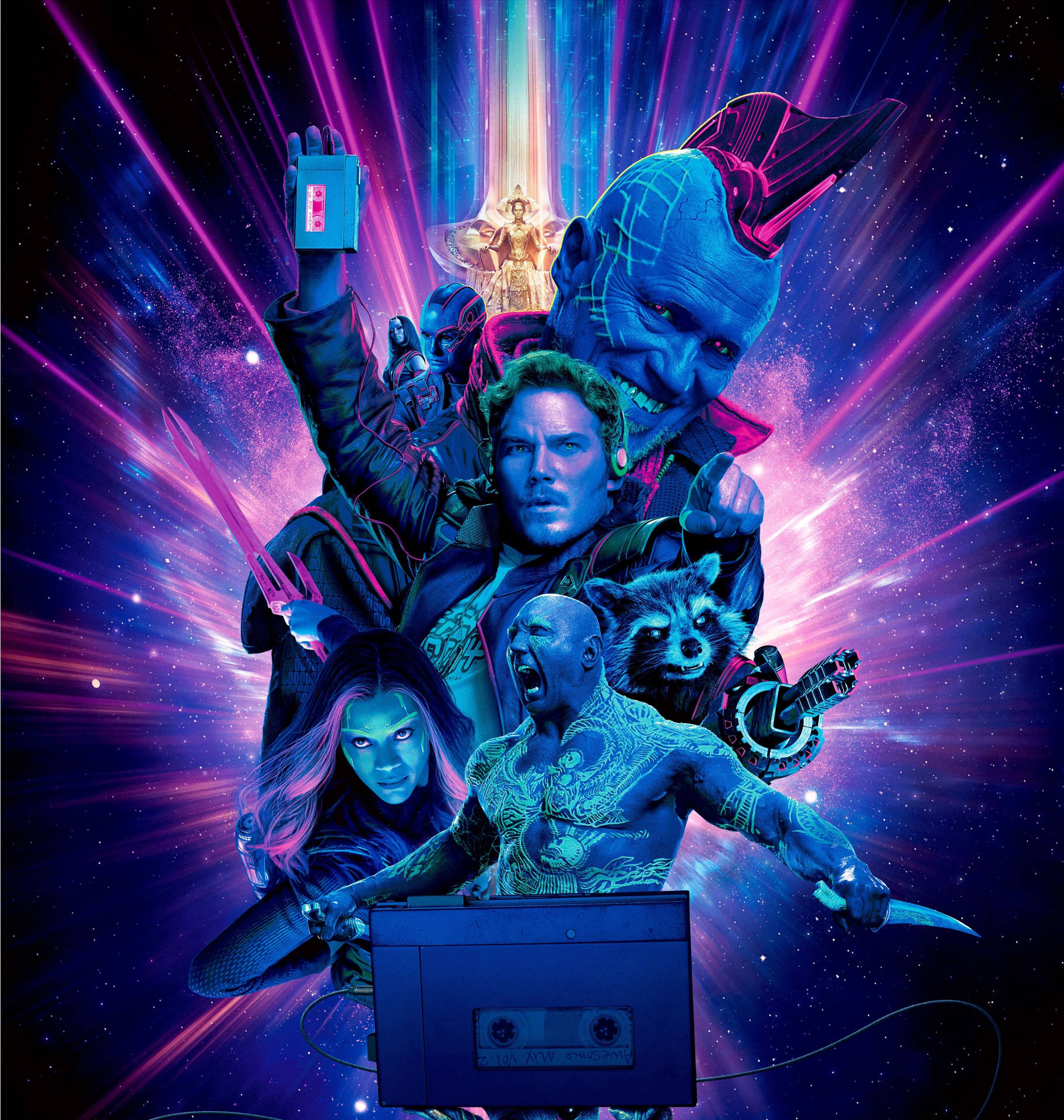 Guardians of the Galaxy: An Epic of Adventure and Thrills Wallpaper