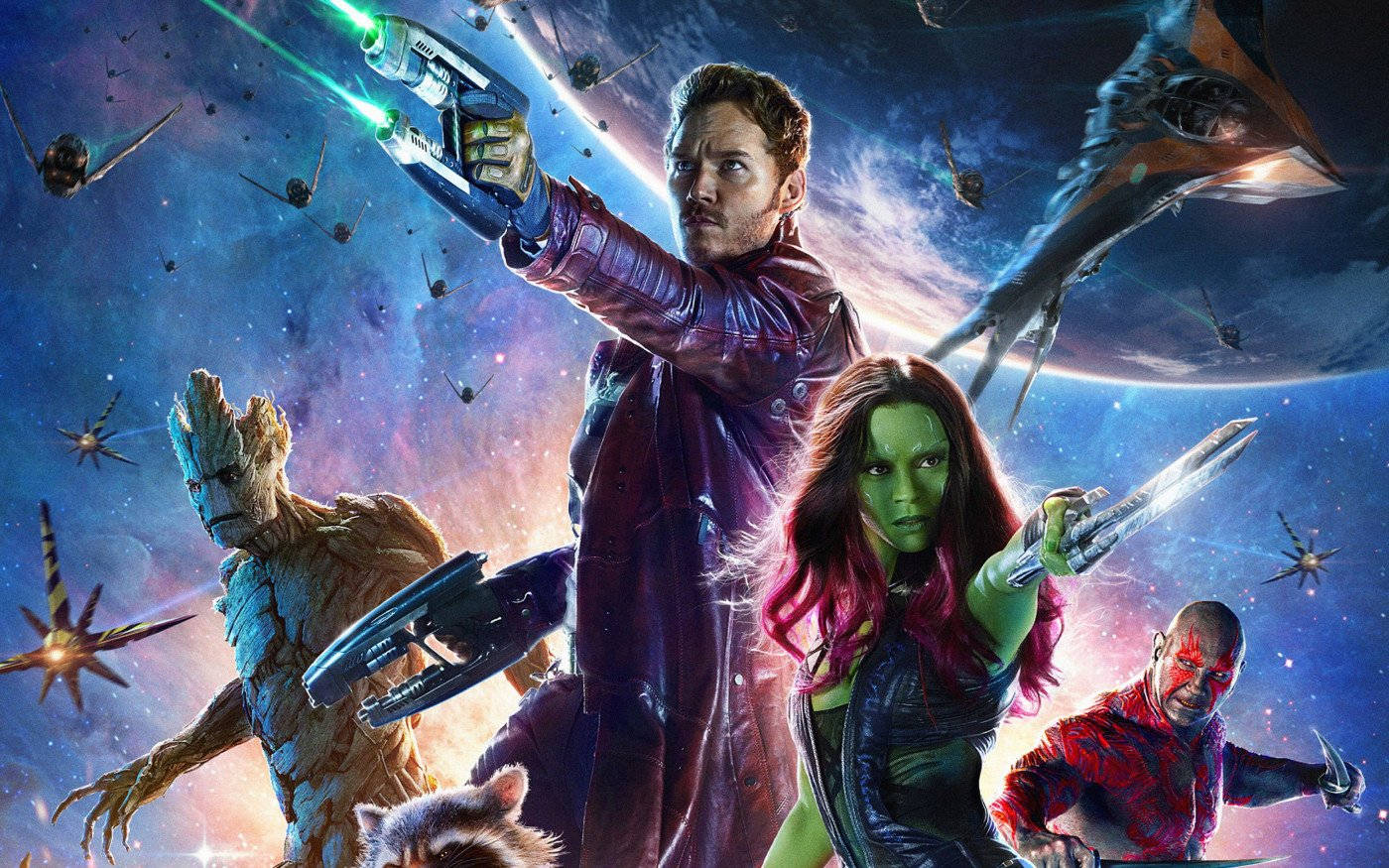 4k Guardians Of The Galaxy Fighting Scene Wallpaper