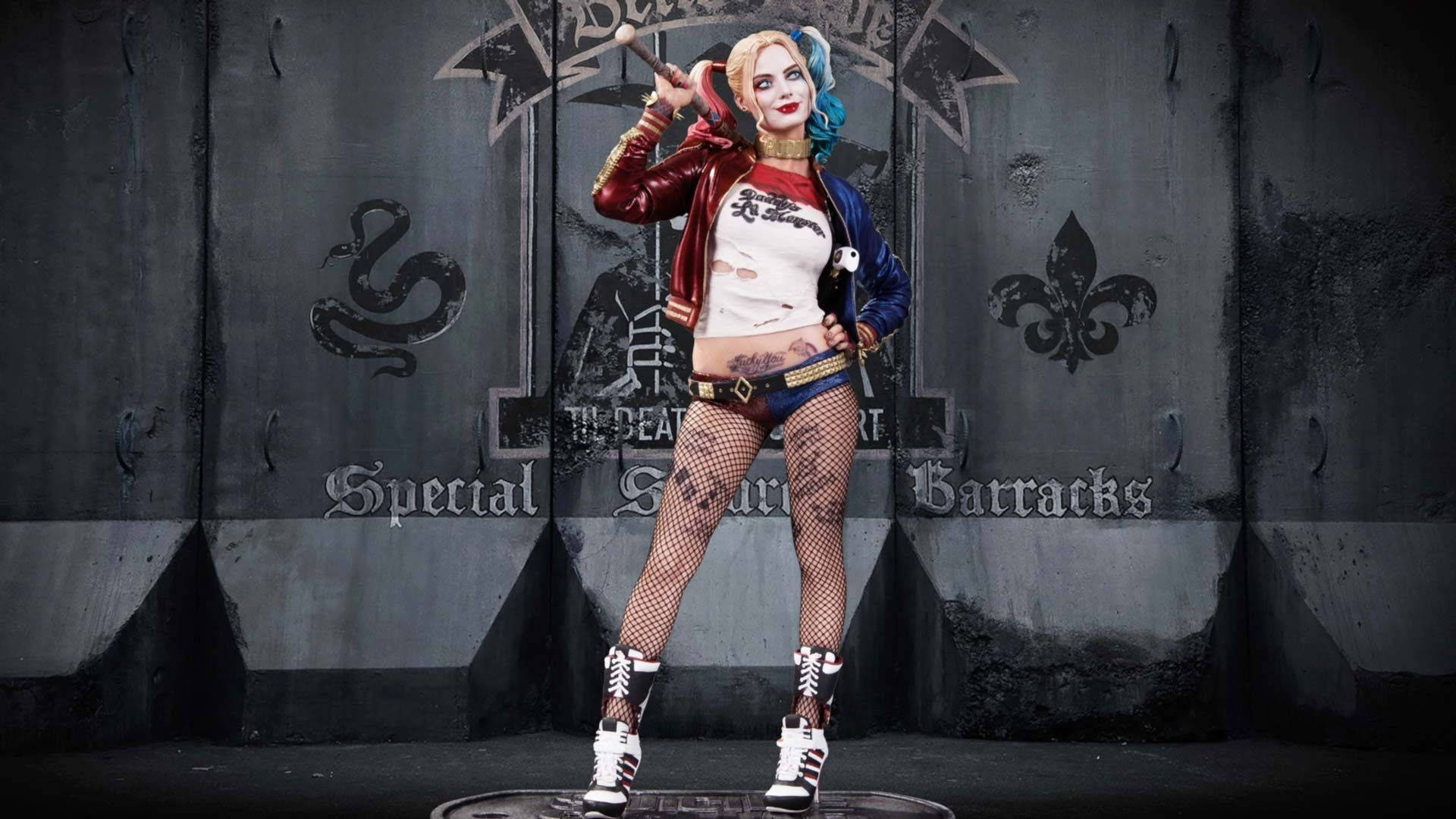 4k Harley Quinn Female Badass Wallpaper