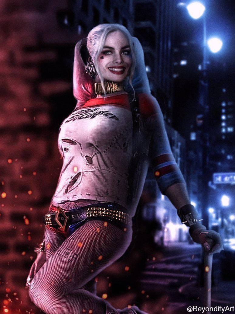 4K Harley Quinn Female Badass Wallpaper