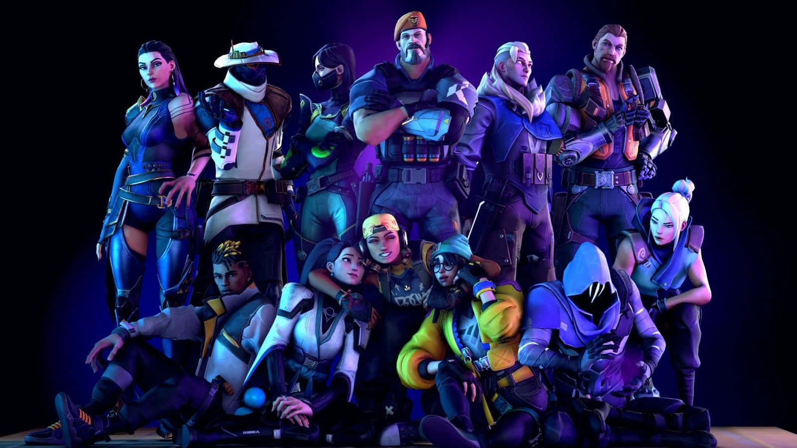 Fortnite - A Group Of Characters Posing Wallpaper