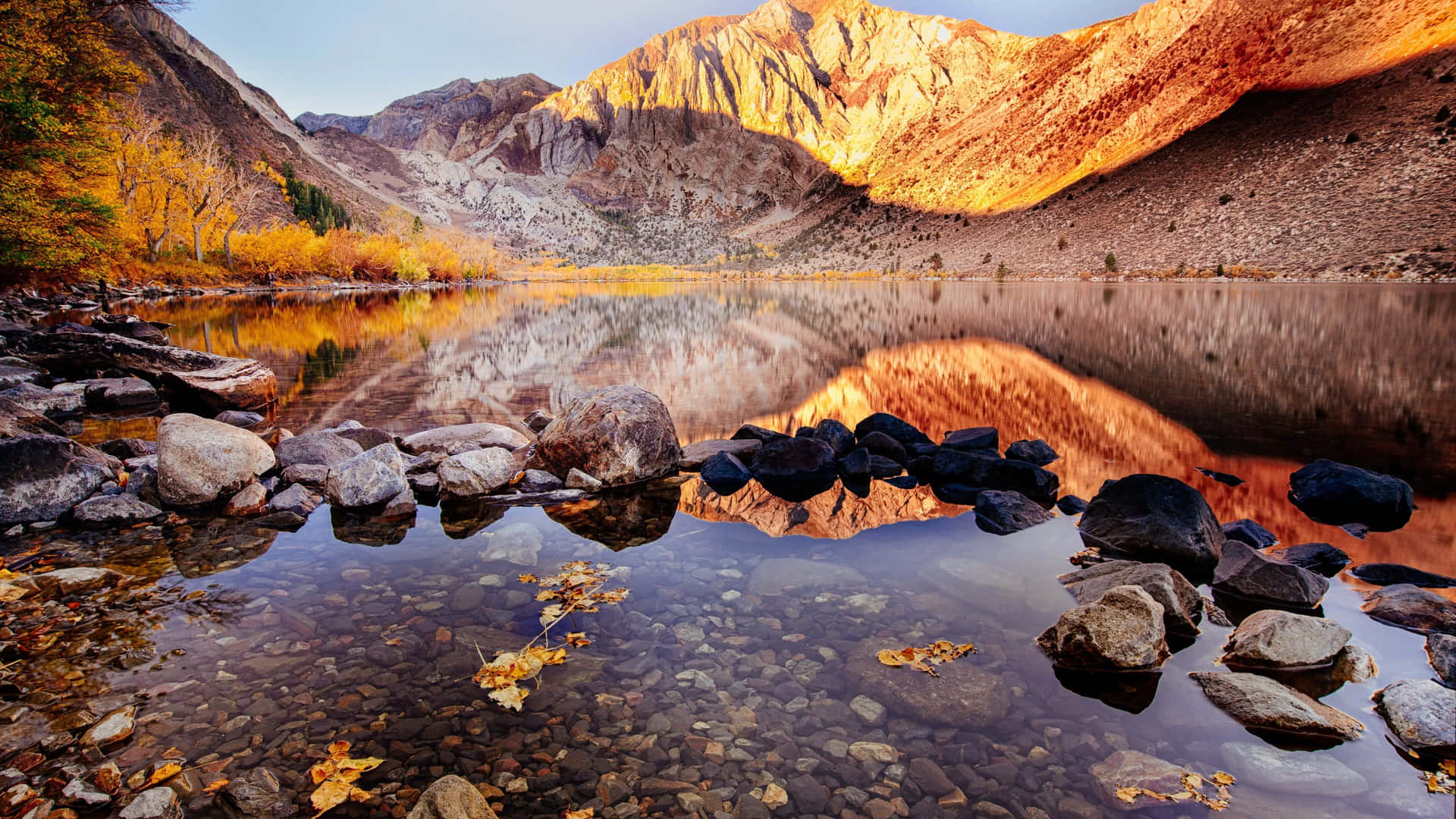 Stunning 4K HDR Mountain Landscape Wallpaper