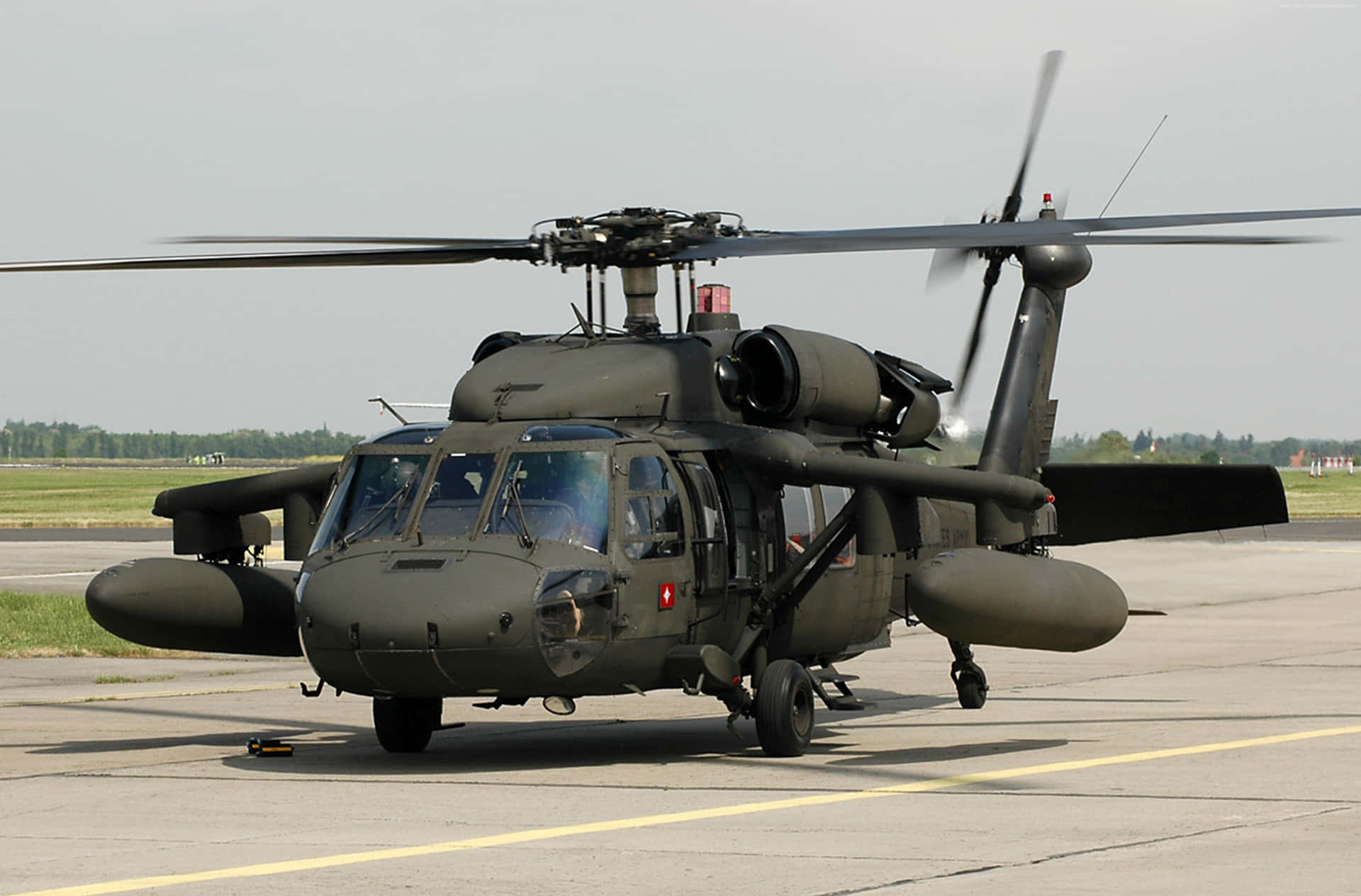 A Black Helicopter