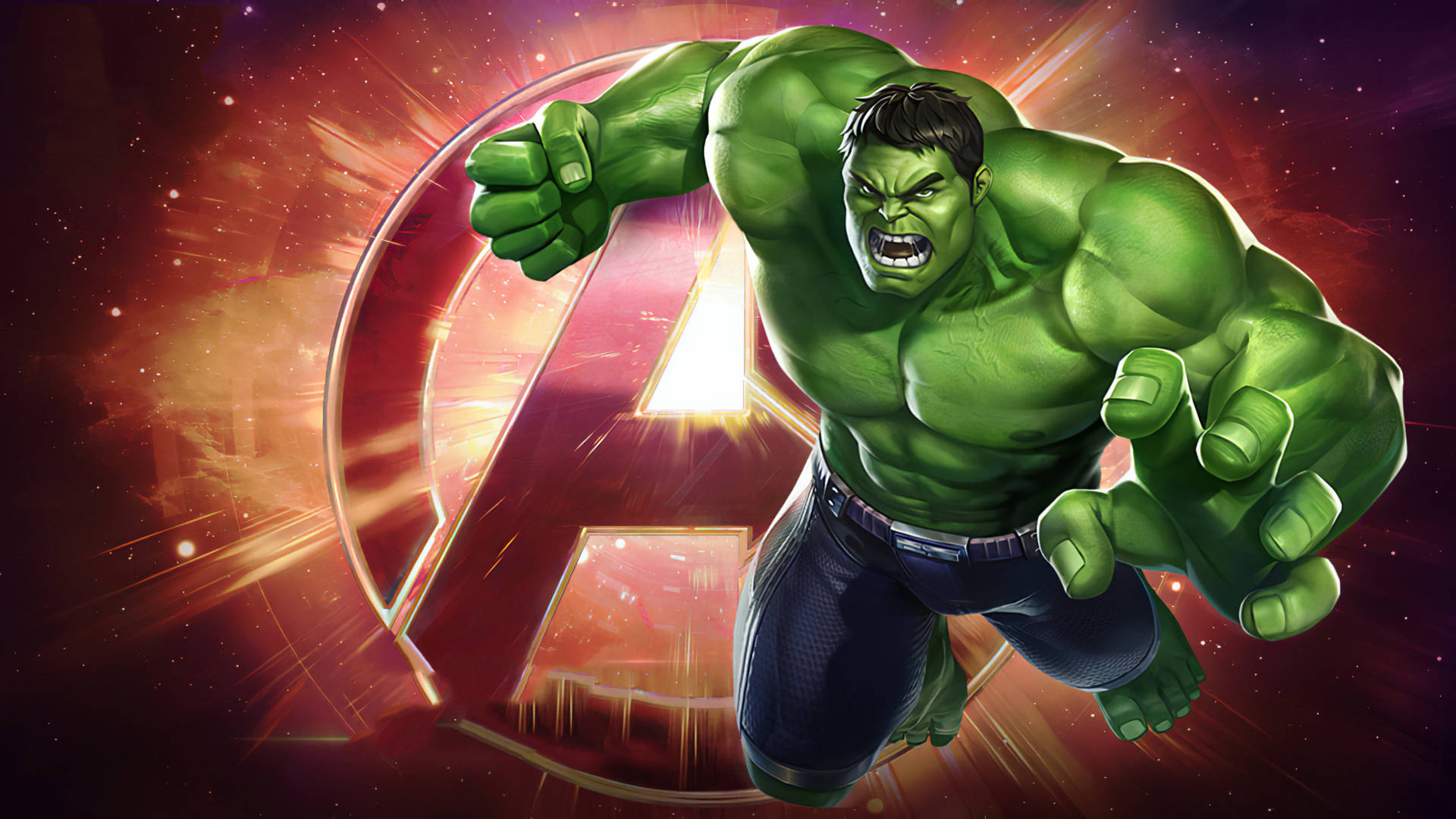 4K Hulk Marvel Super War tapet Wallpaper