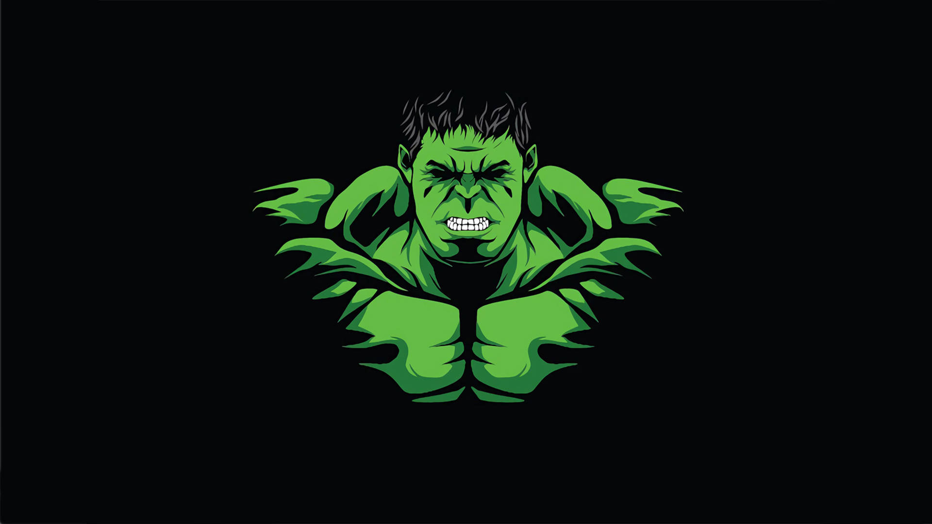 4k Hulk Minimal Background
