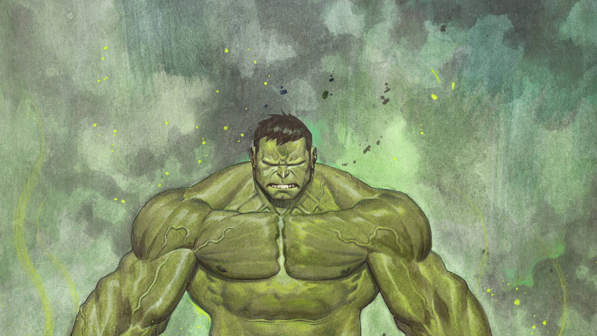 4k Hulk New Art Background