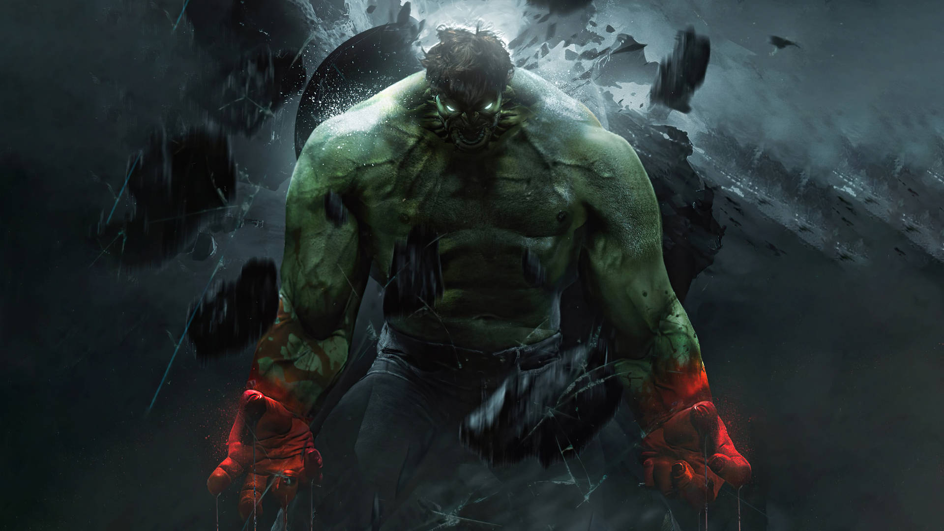 4k Hulk The World Breaker Background