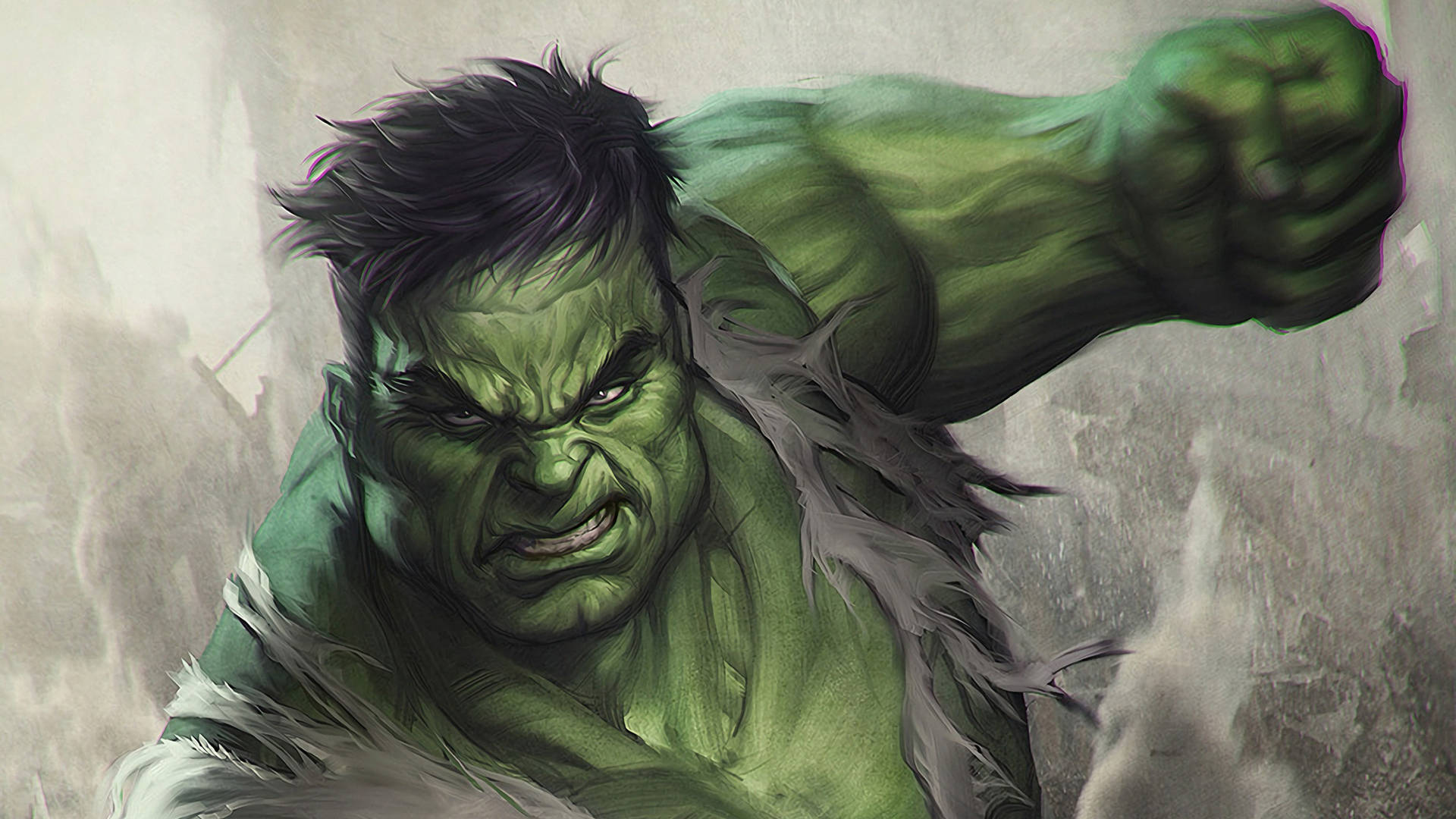 4k Hulk Torn Cloth Background