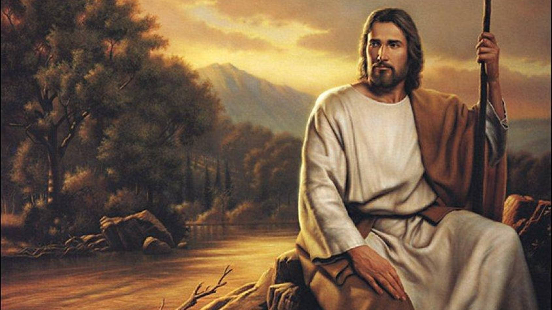 4k Jesus Sits Down Wallpaper