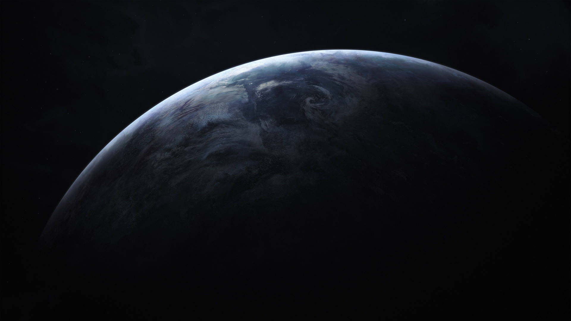4k Jorden Mørk Planet Wallpaper