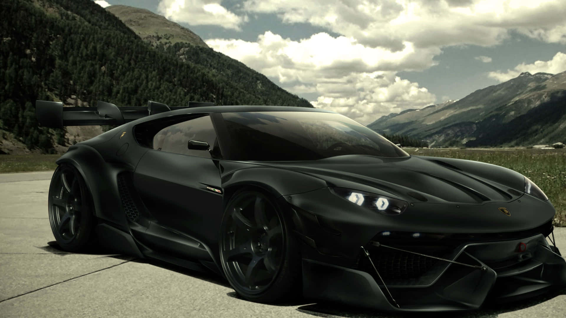 "The Futuristic Luxury of a 4k Lamborghini"