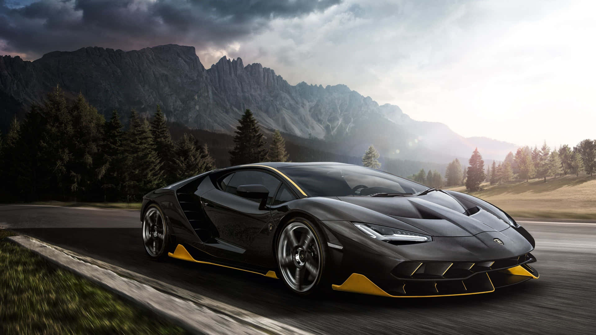 Betraktarden Fantastiska 4k Lamborghini