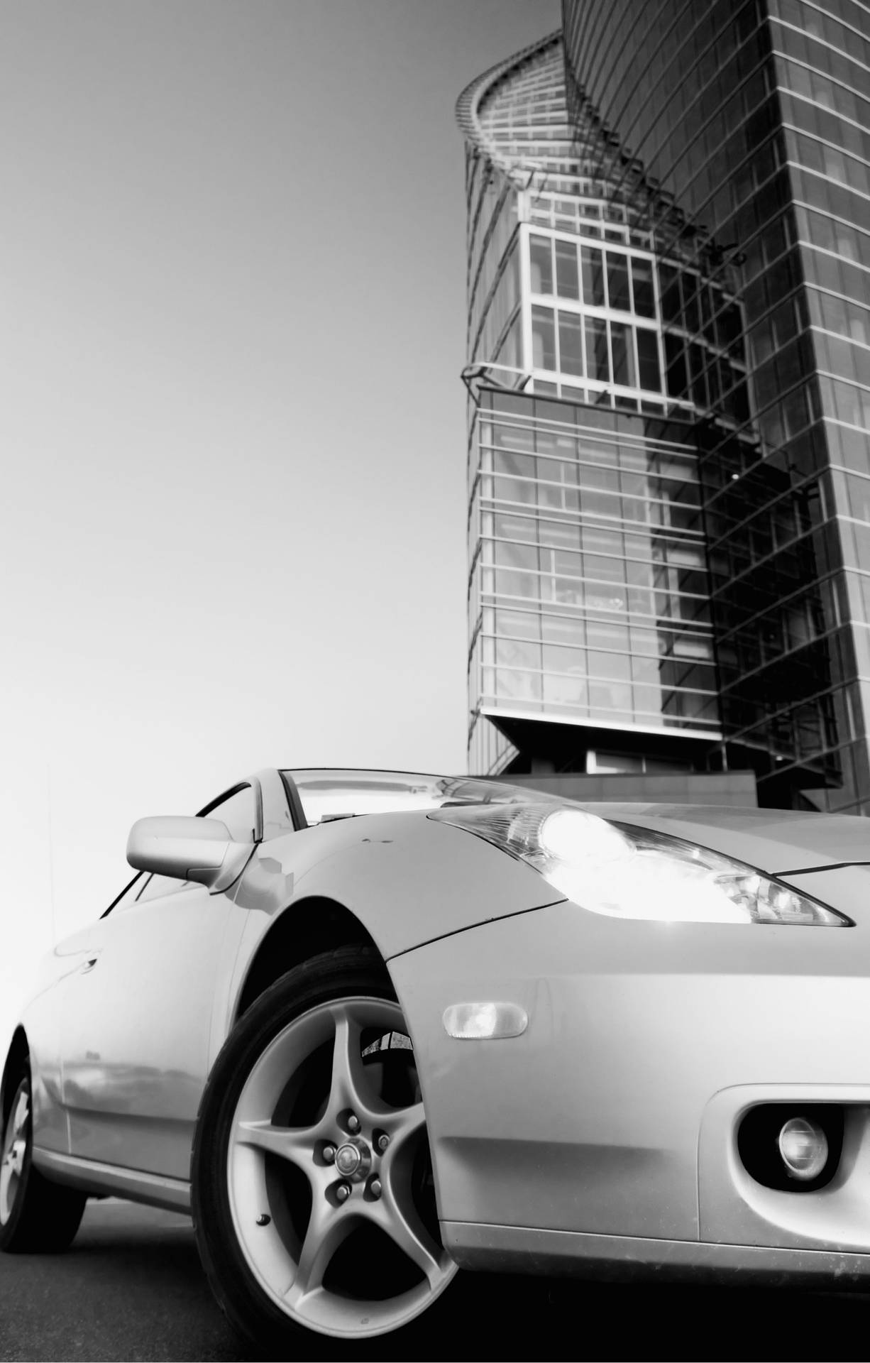 4k Lamborghini Iphone Black White Wallpaper