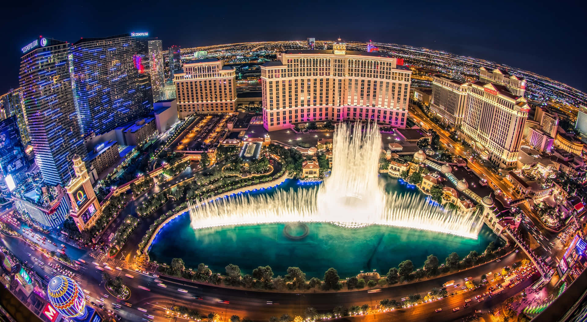 Enjoy the beauty and excitement of Las Vegas