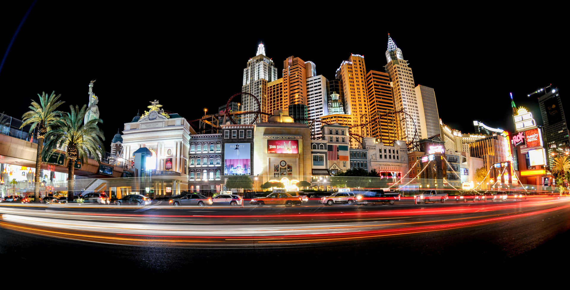 Enjoy stunning views of the Las Vegas Strip.