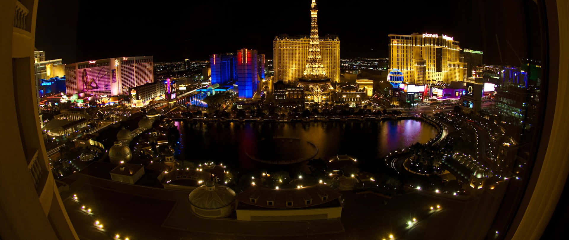 Espectacularvista En 4k De Las Vegas