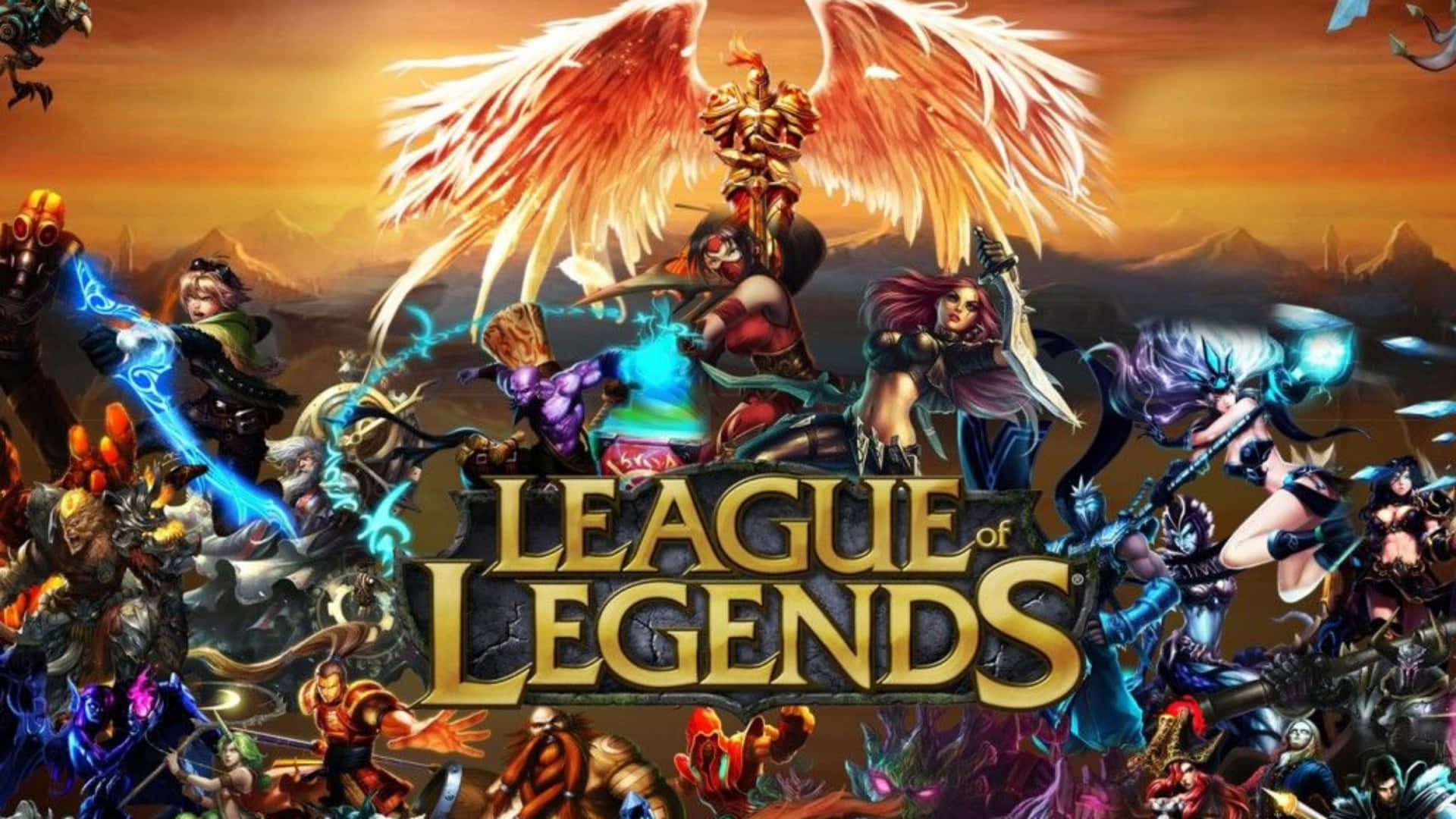 Oplevepiske Kampe Med Fantastisk 4k Visuals I League Of Legends!