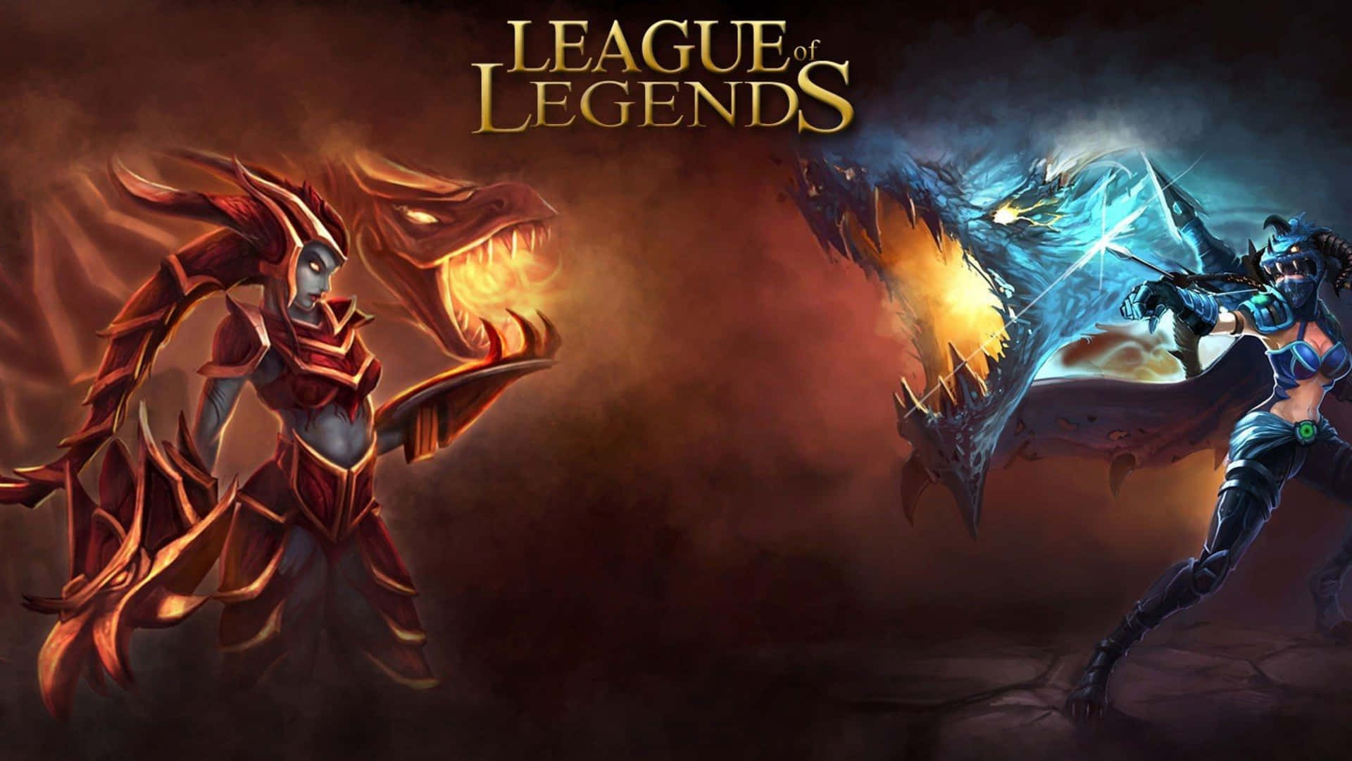 Oplevintensiteten Af 4k League Of Legends.