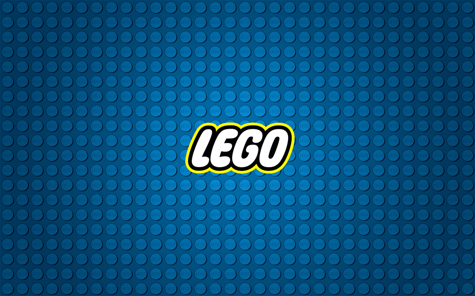 4k Lego Blue Logo