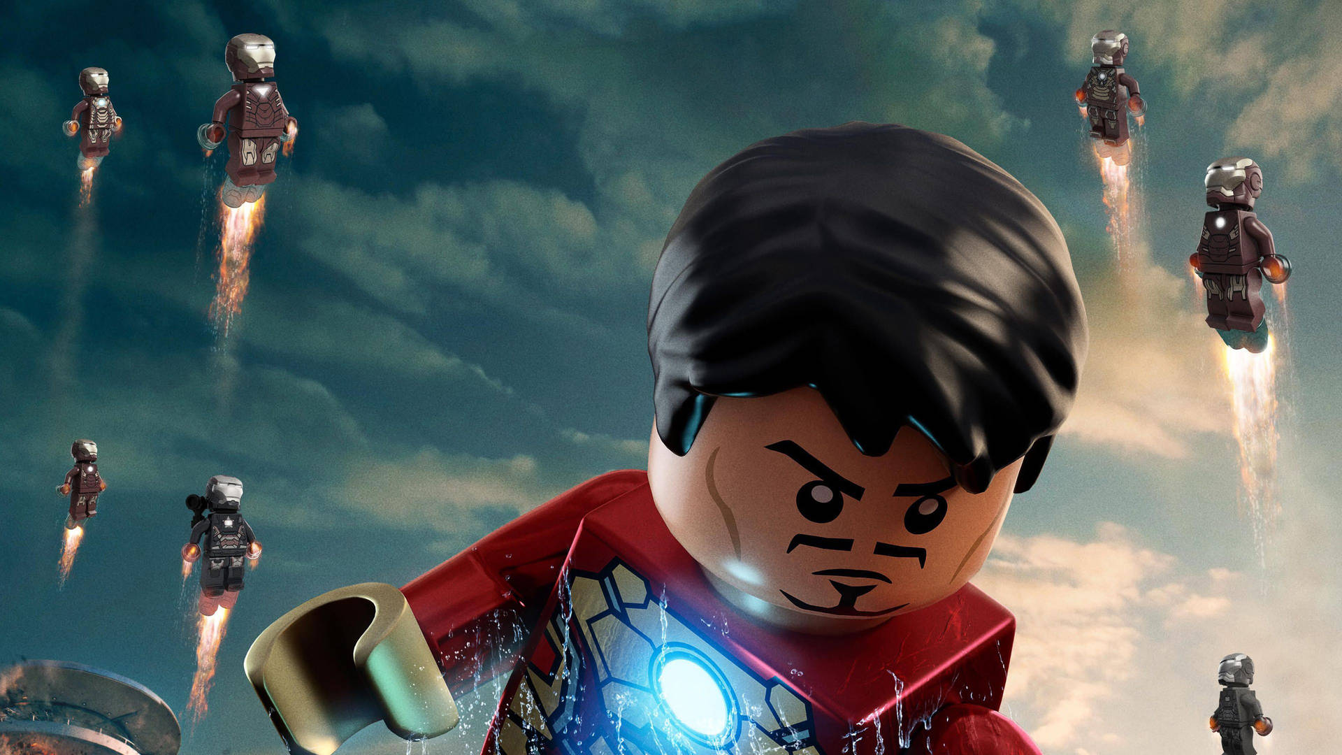 4k Lego Iron Man