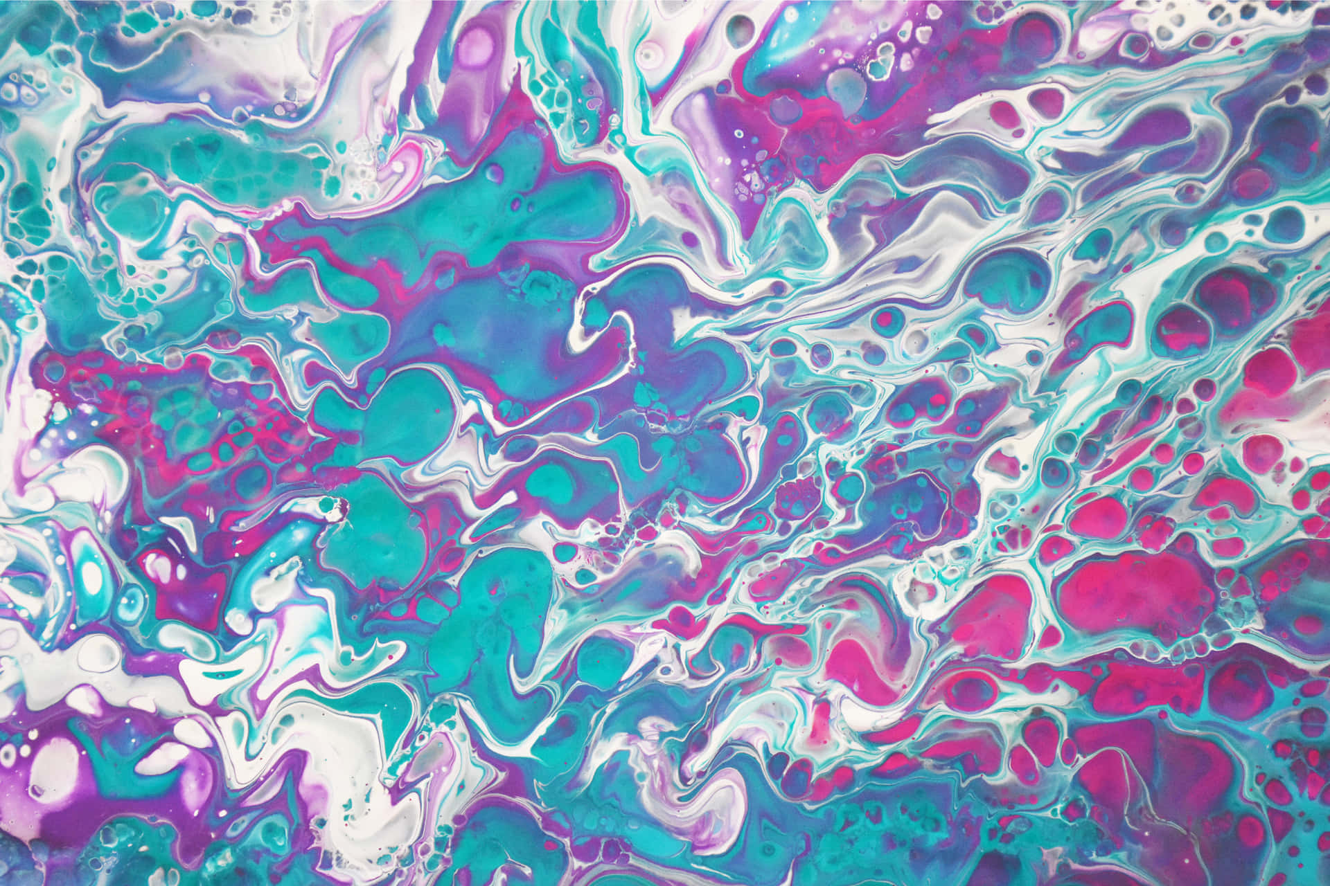 Blue And Pink 4K Marble Background