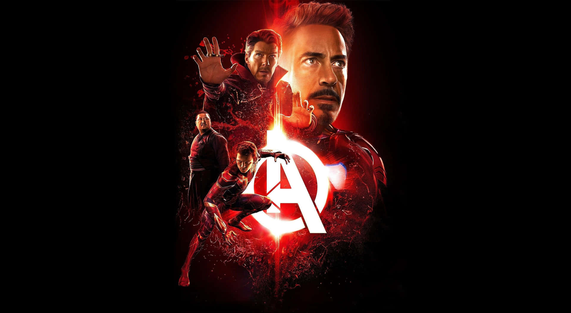 Emozionantesfondo Marvel 4k Che Mette In Mostra Gli Eroi Più Potenti Della Terra