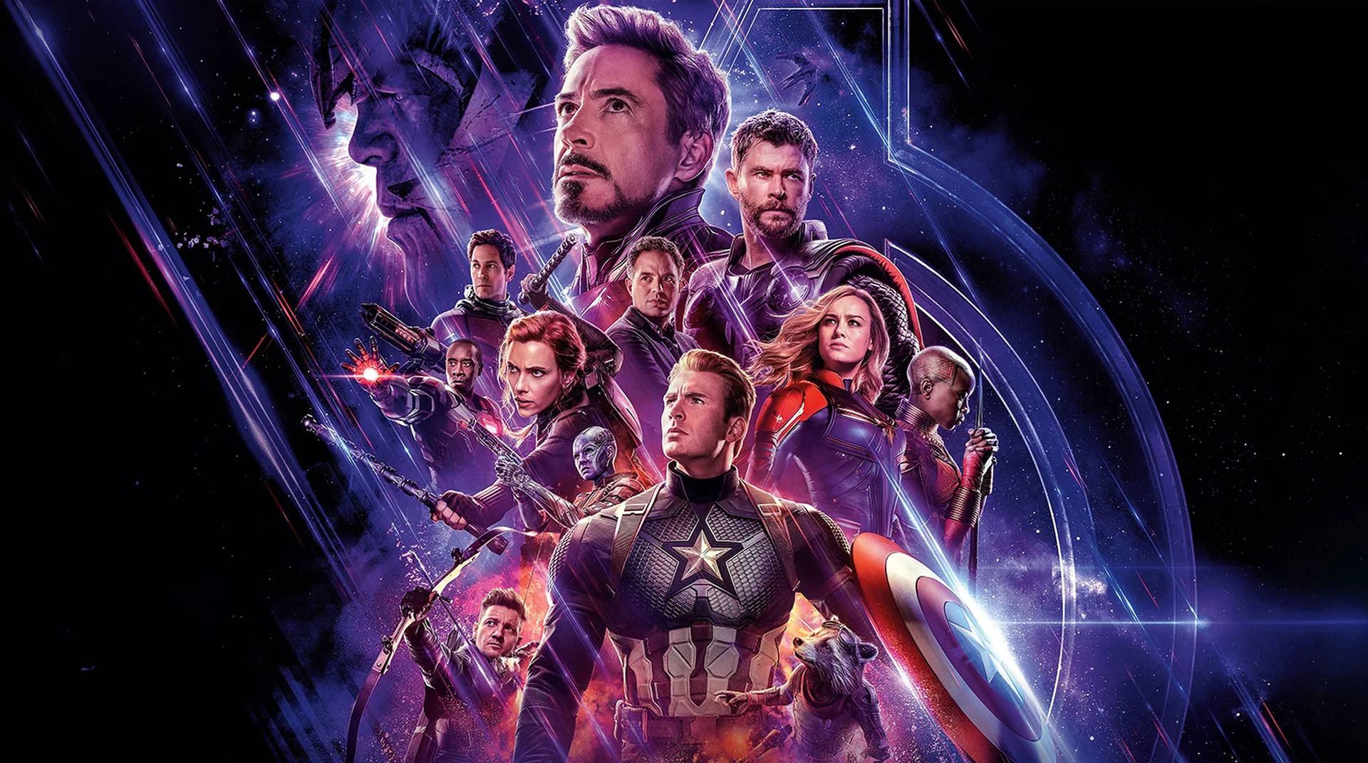Tapet: 4k Marvel Avengers Endgame-plakat Tapet Wallpaper