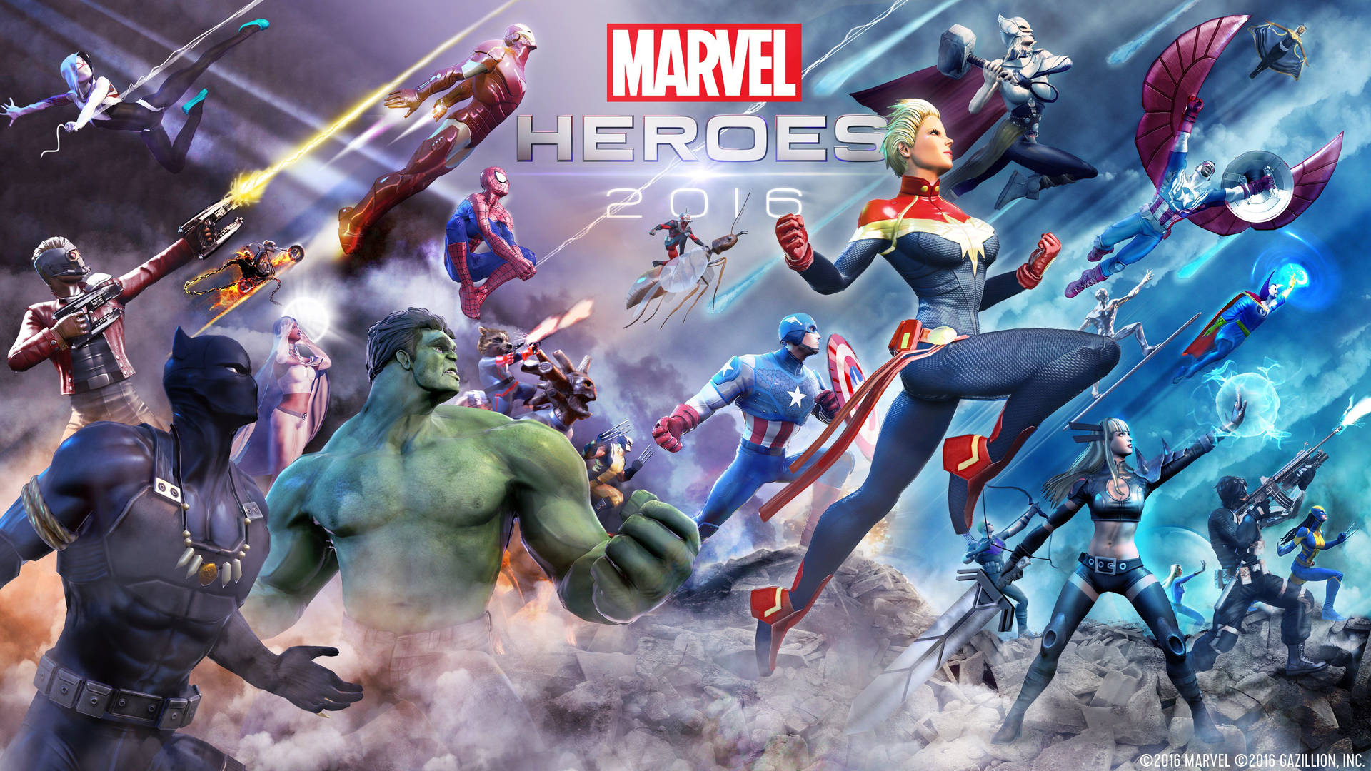 4k Marvel Heroes Wallpaper
