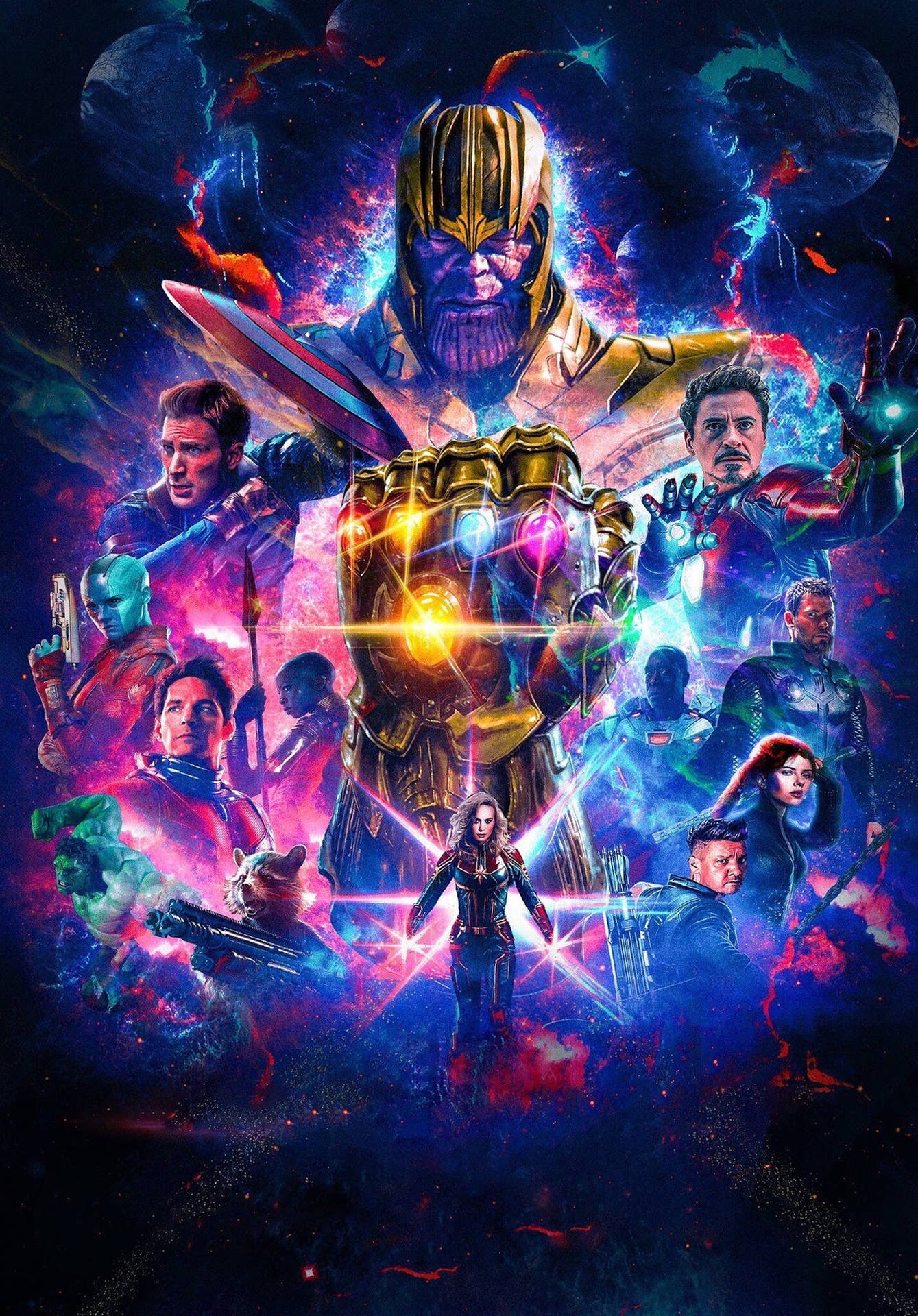 4k Marvel Infinity Gauntlet Background